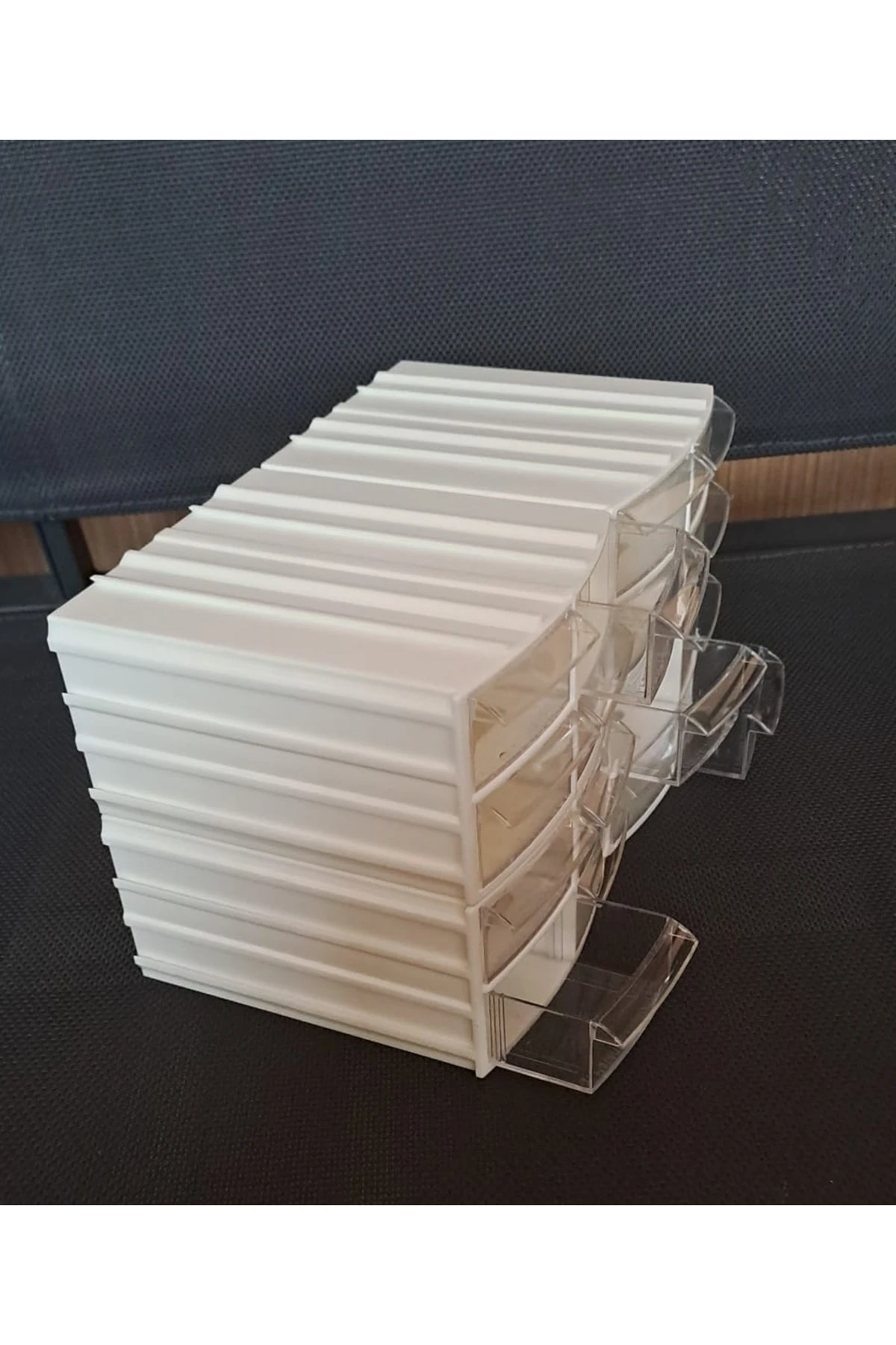 Şeffaf Çekmeceli Organizer Kutu 4 Kutu 16 Bölmeli Dremel Gravür Boncuk Mücevher Saklama Kutusu