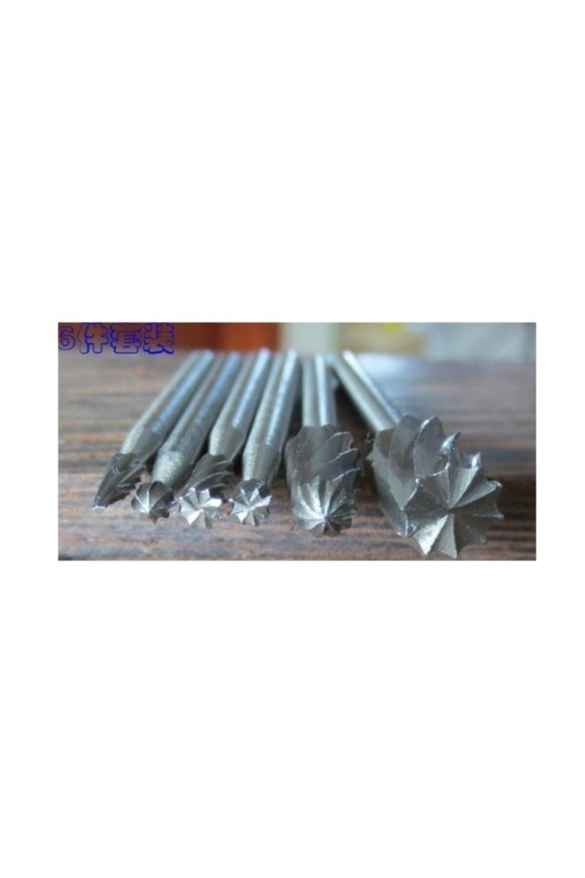 Dremel Proxxon Banco Grinder Uyumlu Ahşap Oyma Elmas Kesici Mini Kesici 10lu Hobi Seti