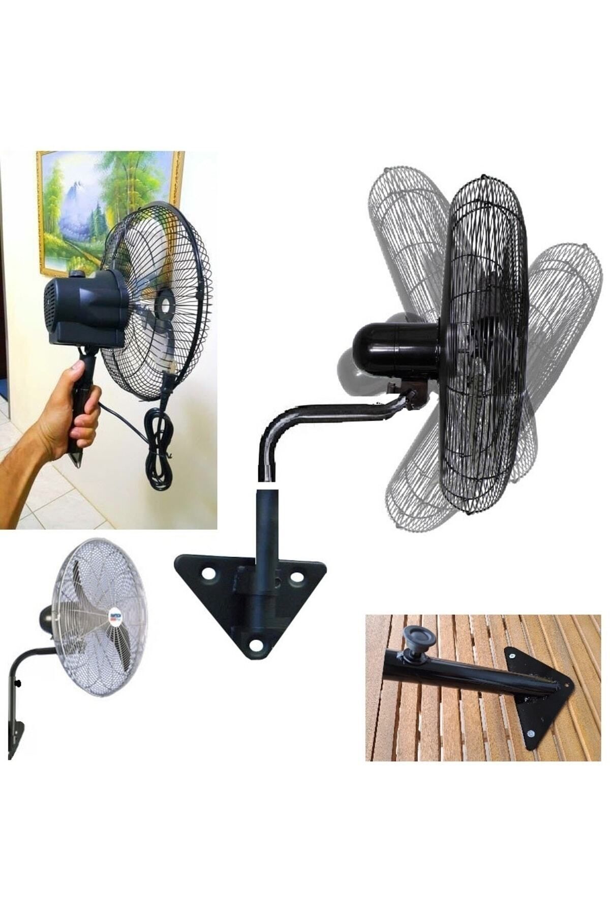 Üniversal Ayaklı Vantilatör Duvar Montaj Aparatı Kahvehane Cafe Ofis Için Vantilatör Fan Ayağı