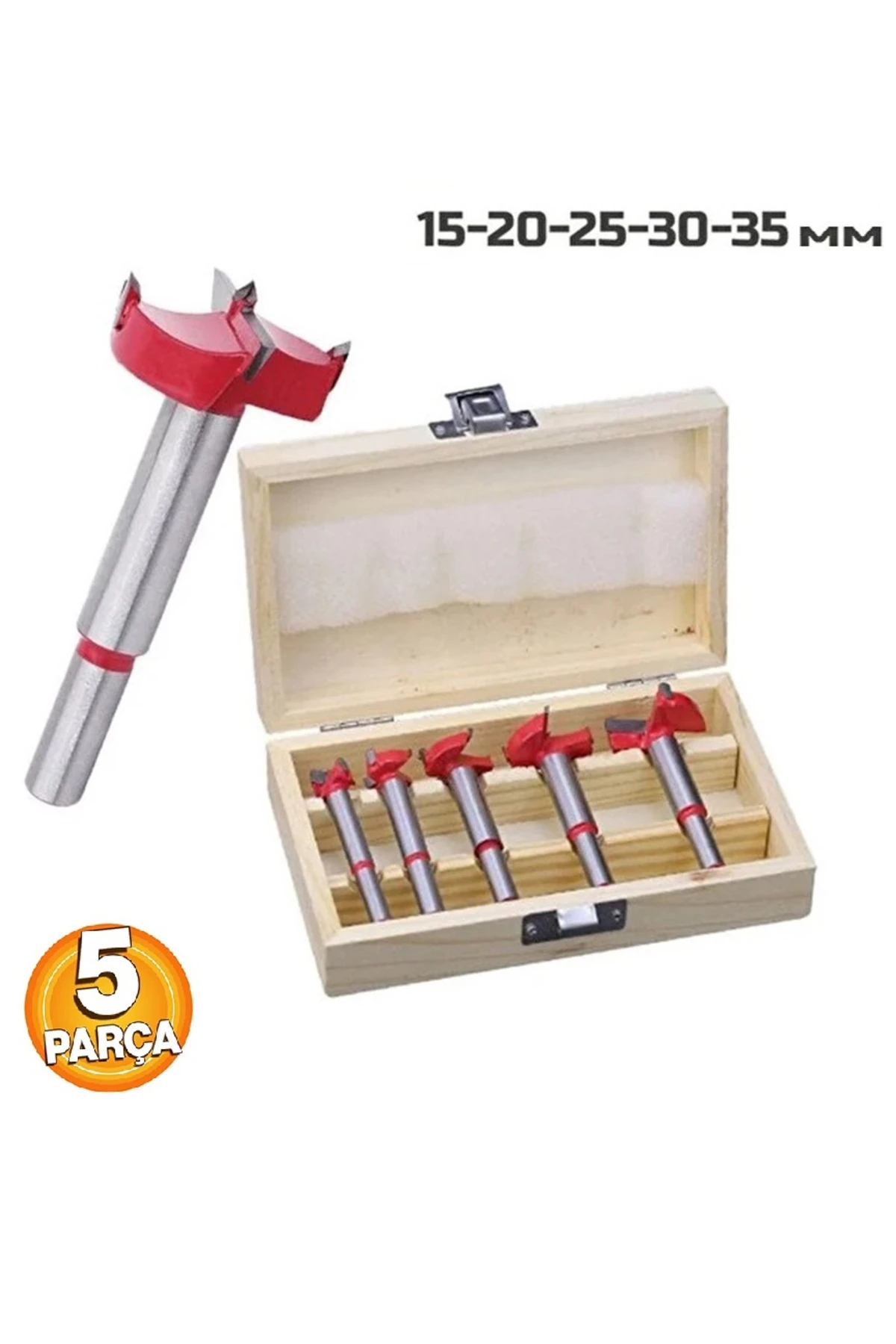 Ahşap Delme Panç Seti Freze delik delme ucu Matkap Panç Seti Tas Menteşe Yuva açma seti