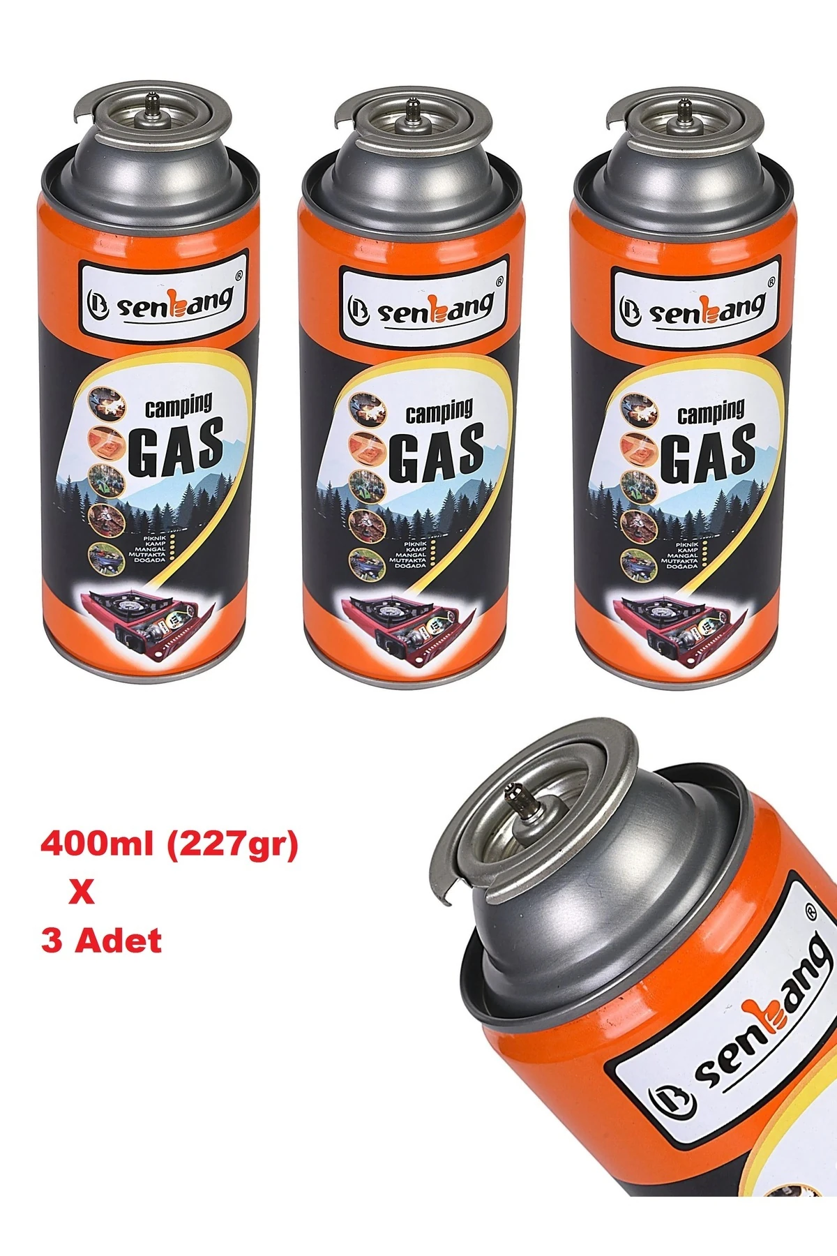 Şaloma Gaz Pürmüz Başlık ve 3 adet Gaz Seti Tamirci Kaynak Çakmağı Pürmüz Kafası torch Profesionel