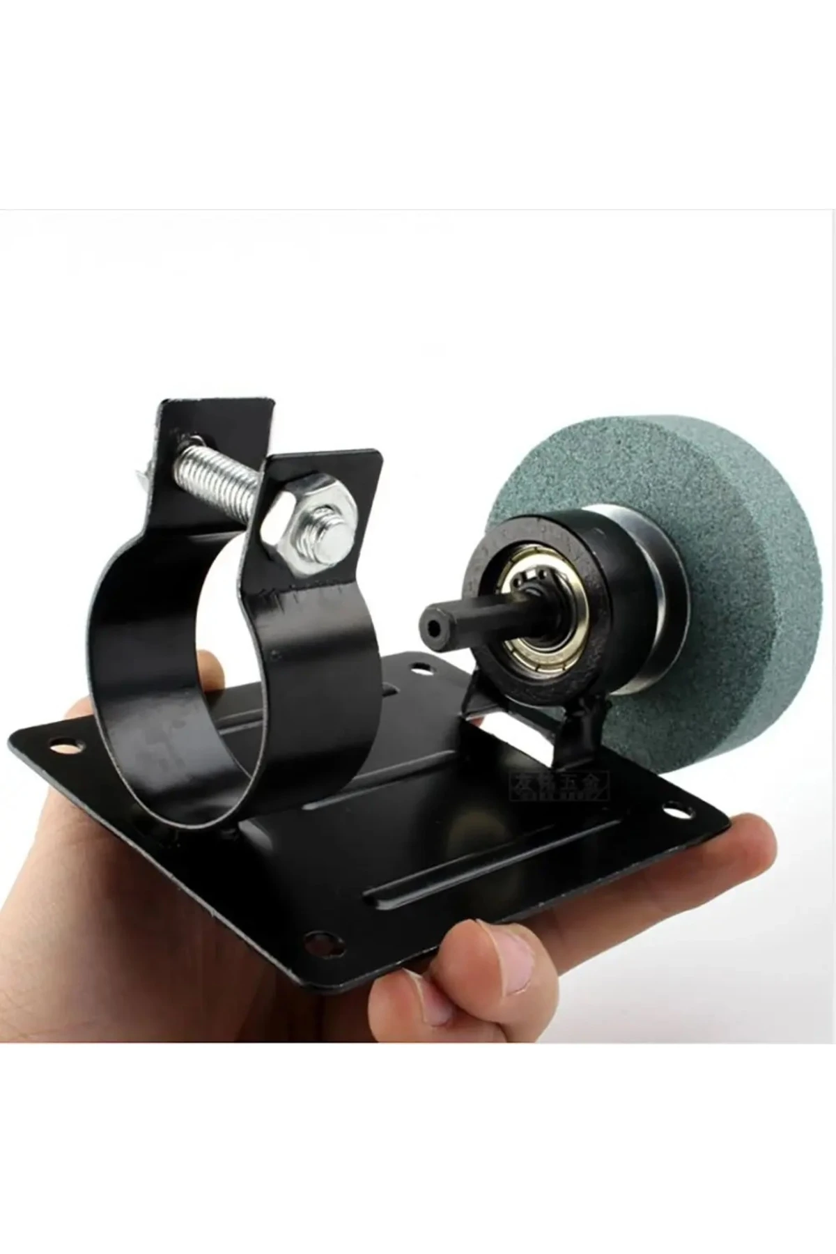 bileme eğeleme parlatma için elektrikli matkap stand değirmen taşı polisaj diski ve braket Tabanı