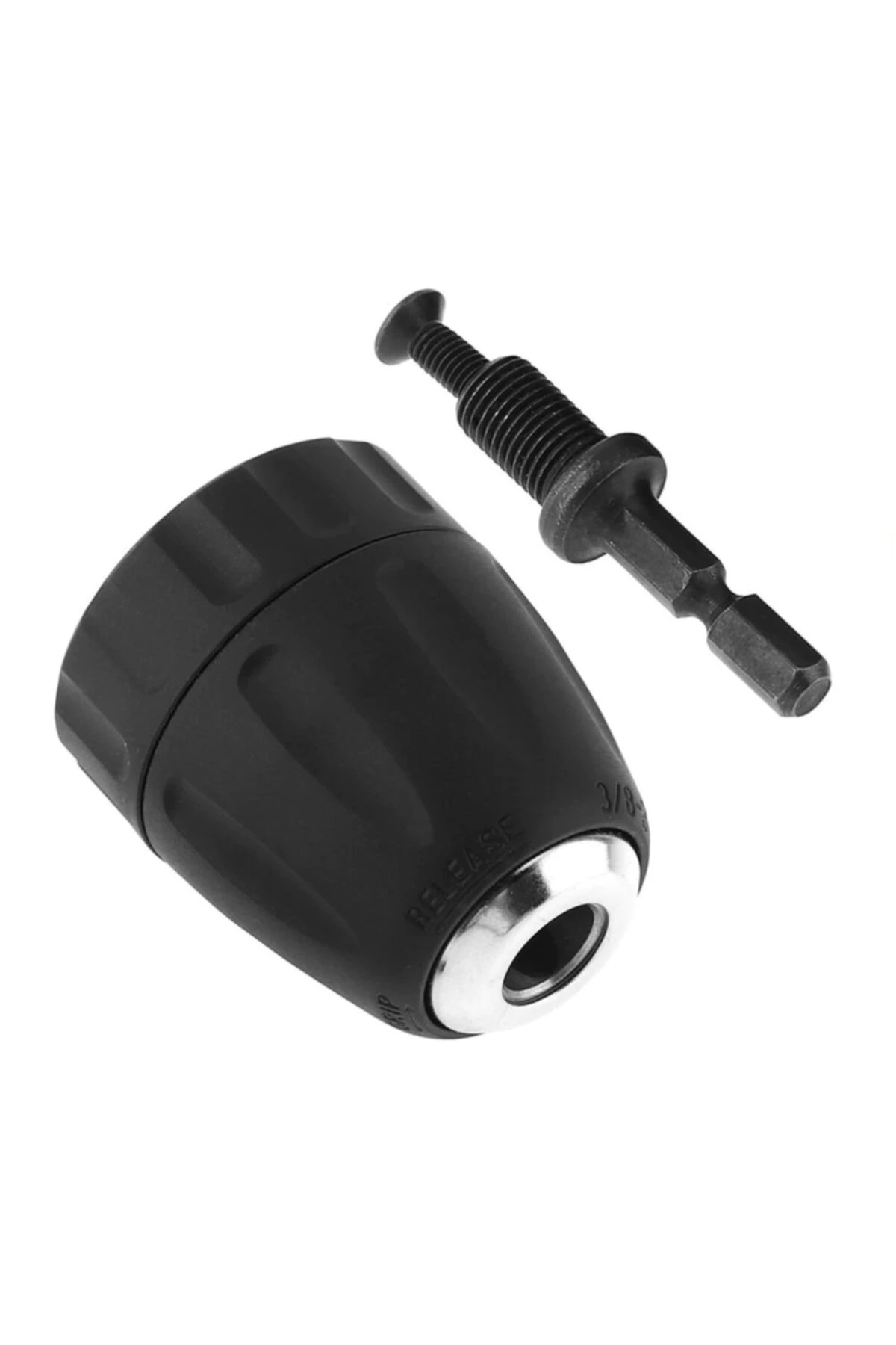 Şarjlı Vidama Matkap Için 1/4 Hex Adaptörlü Mandren 10mm 3/8 Mm Otomatik Anahtarsız Süpra Mandren