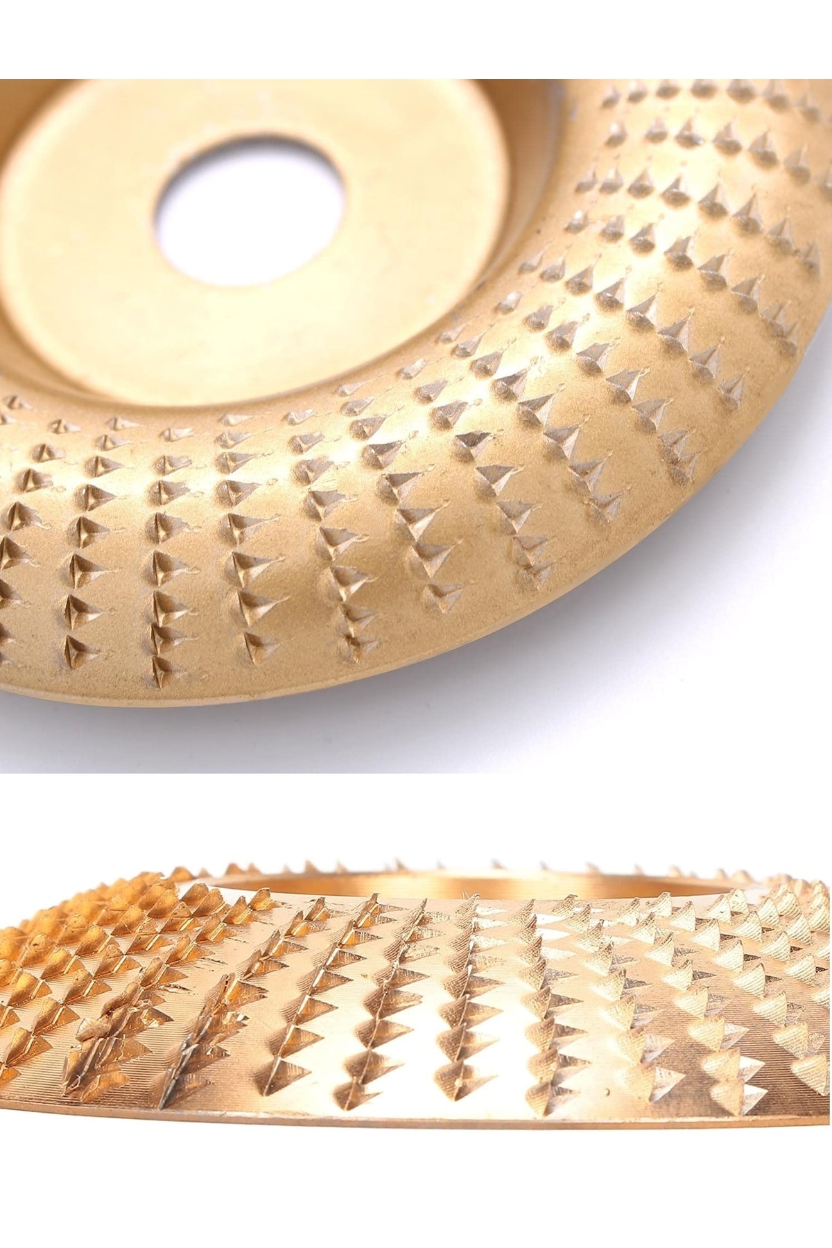 Ahşap Törpü Eğe Disk 100mm Kuksa Tabak Oval Oyma Açılı Taşlama Diski Aşındırıcı Oyma Şekillendirme