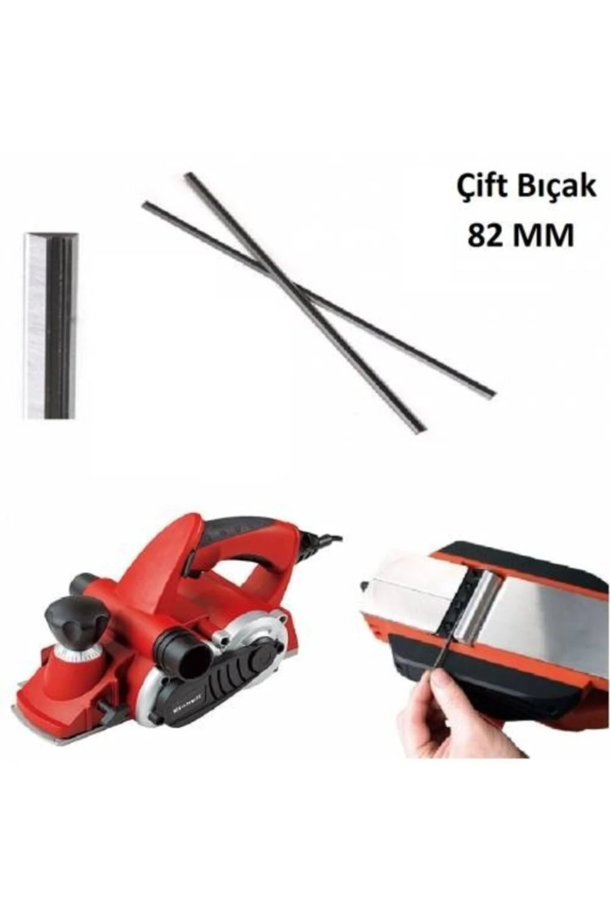 Elekrikli Planya Makinası Için Rende Bıçağı Ahşap Kesici 2 Adet Takım Ince Bıçak Seti
