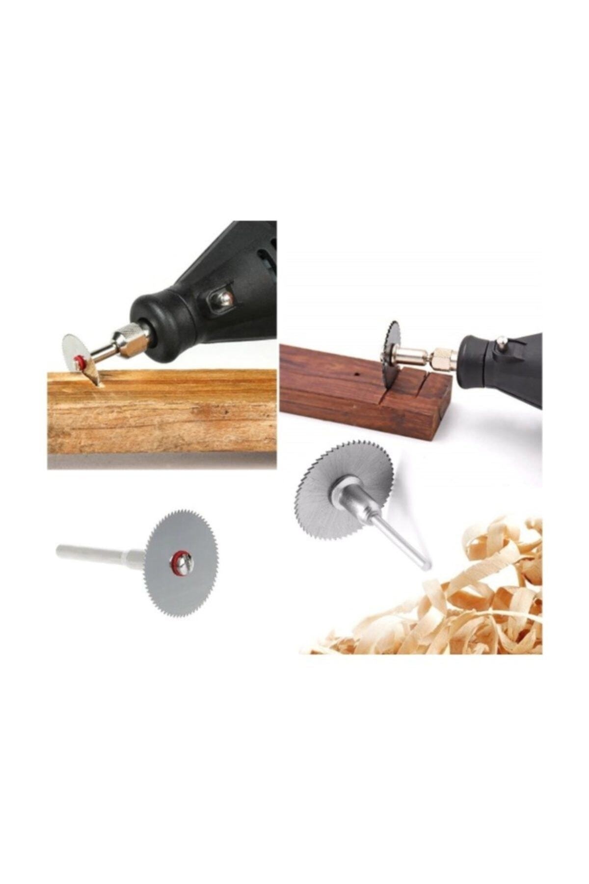 Dremel Proxxon Banco Grinder Uyumlu Ahşap Oyma Elmas Kesici Mini Kesici 10lu Hobi Seti