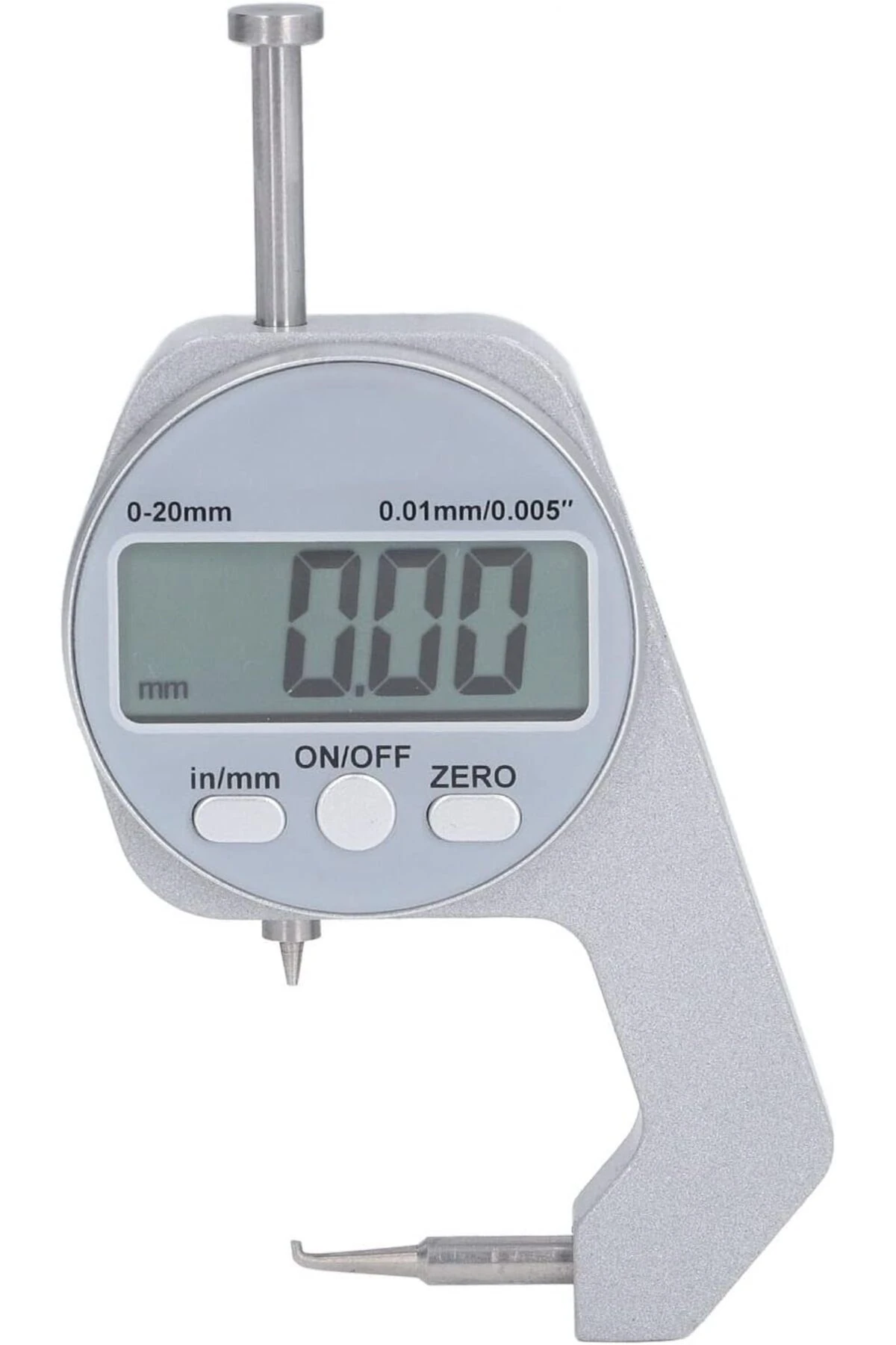 Elektronik Kalınlık Ölçer Kumpas Hassas Dijital Iğne Uçlu Lcd Mikrometre Kompratör Metal Boru Ölçme
