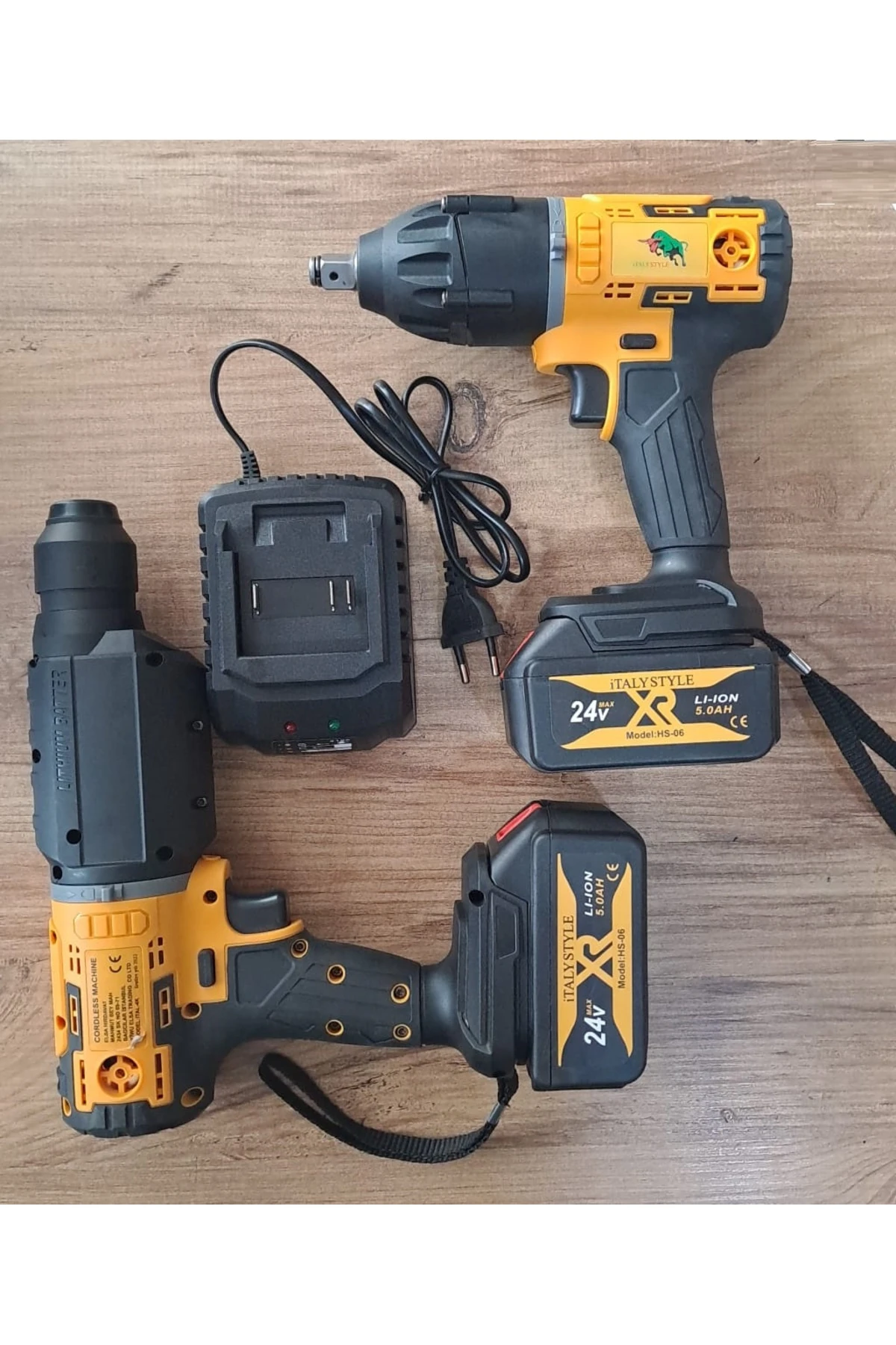 Şarjlı Darbeli Bijon Matkap Vidalama ve SDS Kırıcı Delici Hilti Seti 2 Makina 2 Akü Şarj Çanta