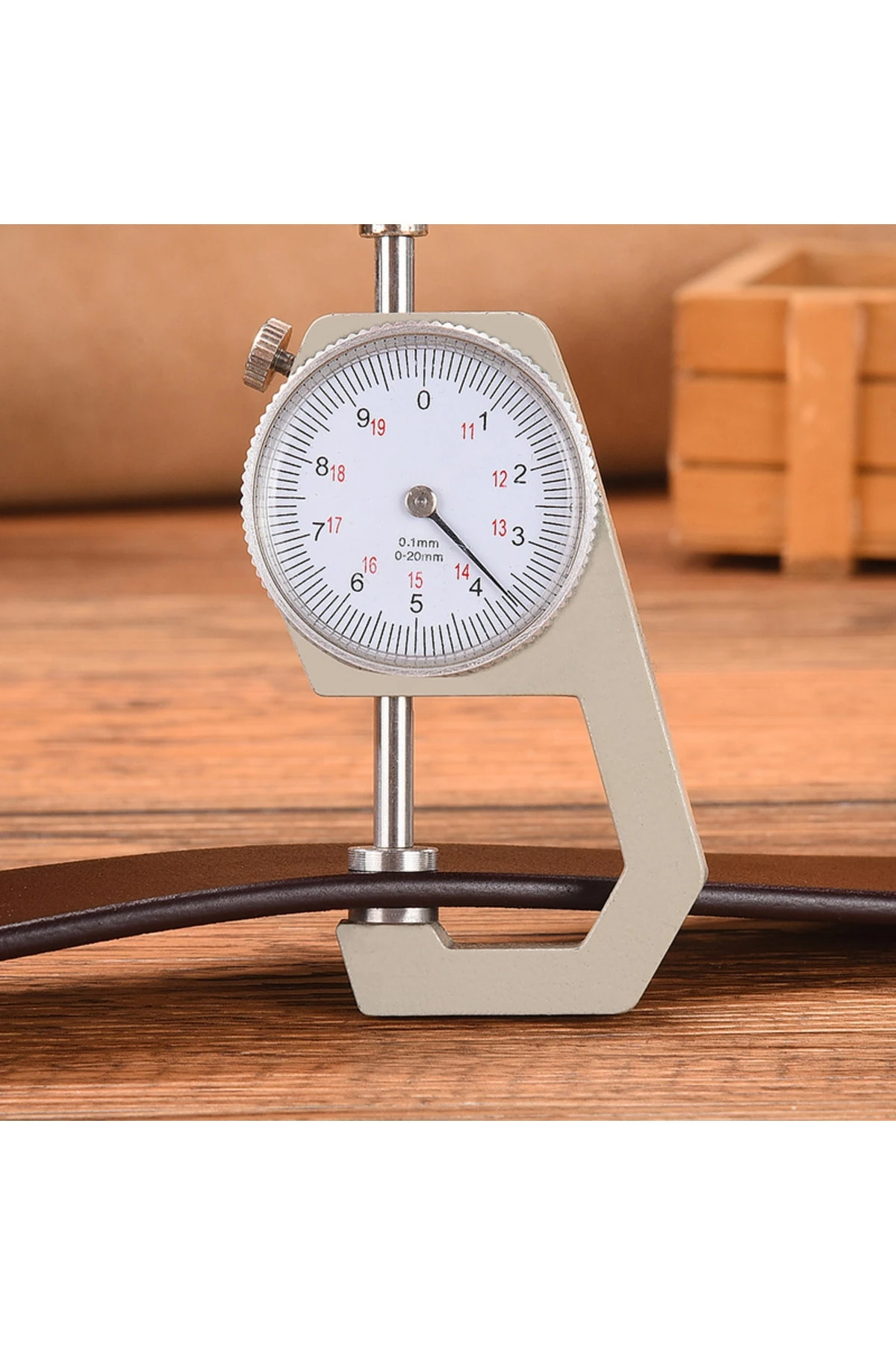 Mekanik Mikrometre Kalınlık Ölçer Hassas ölçüm kumpas 0-10 mm 0.01 mm ölçme