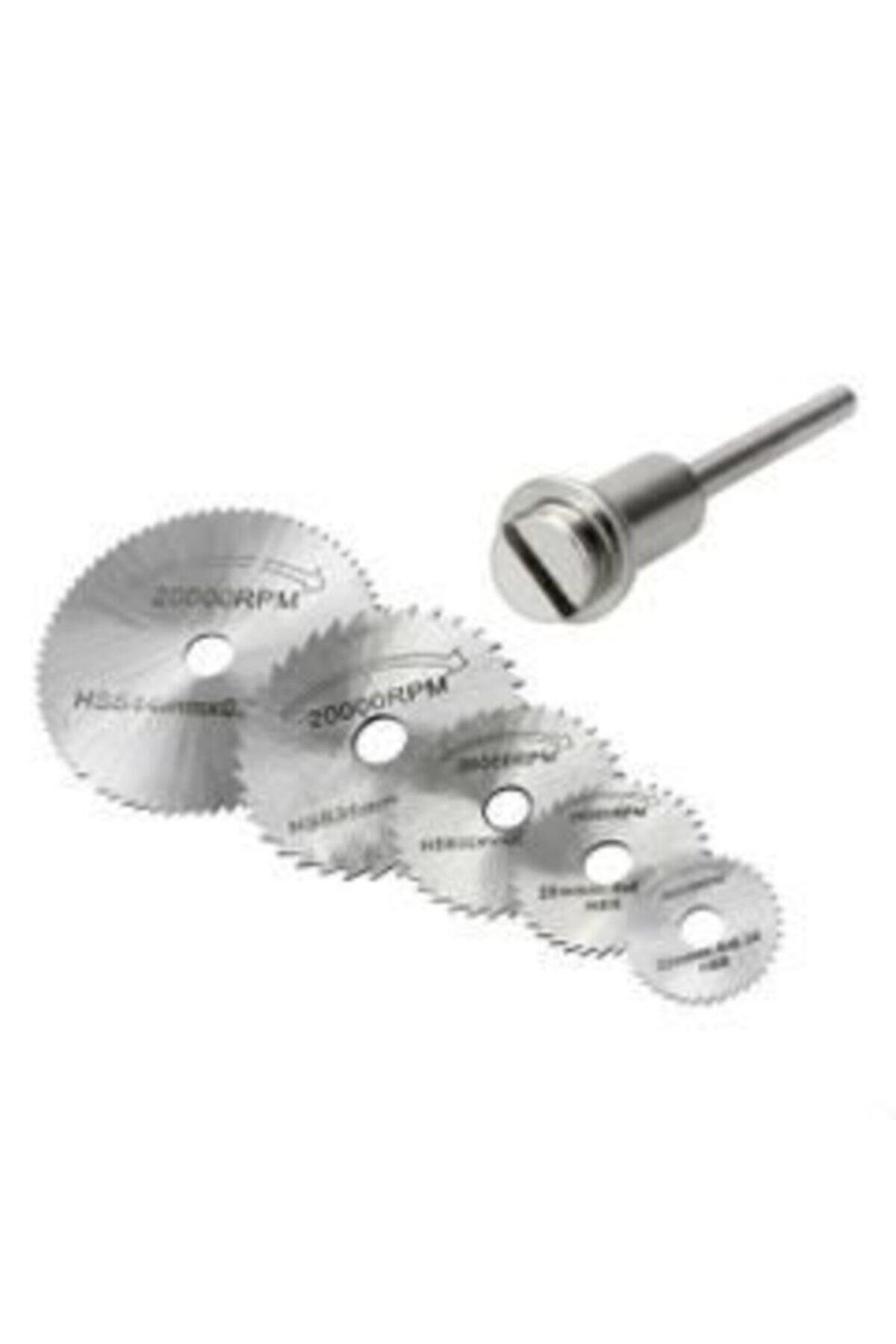 Dremel Matkap Testere Diski 6 Parça Set Ince Kesim Mini Testere Hobi Testeresi Matkap Ucu Testeresi