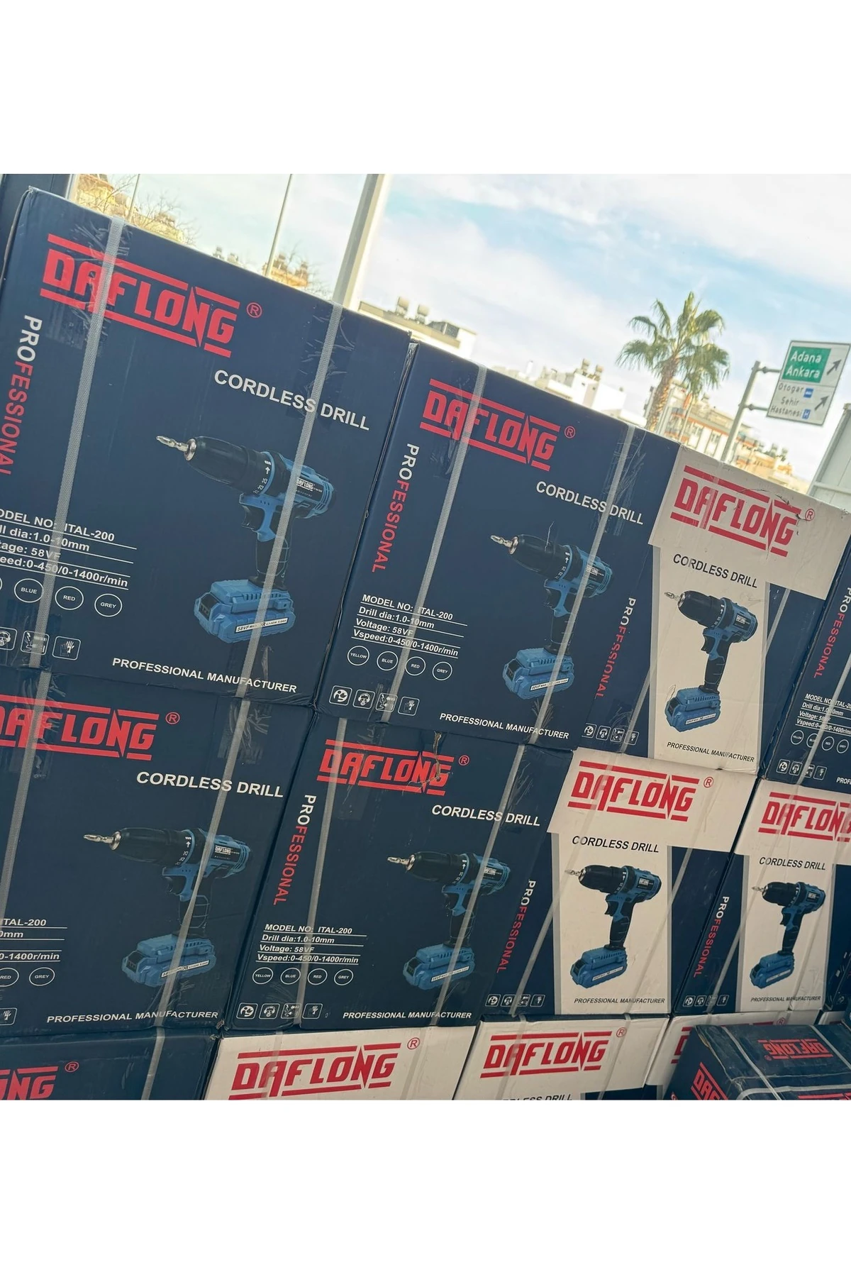 Şarjlı Darbeli Matkap 58 Volt Çift Akülü Şanzımanlı Torklu Matkap Duvar Beton Ahşap Delme Vidalama