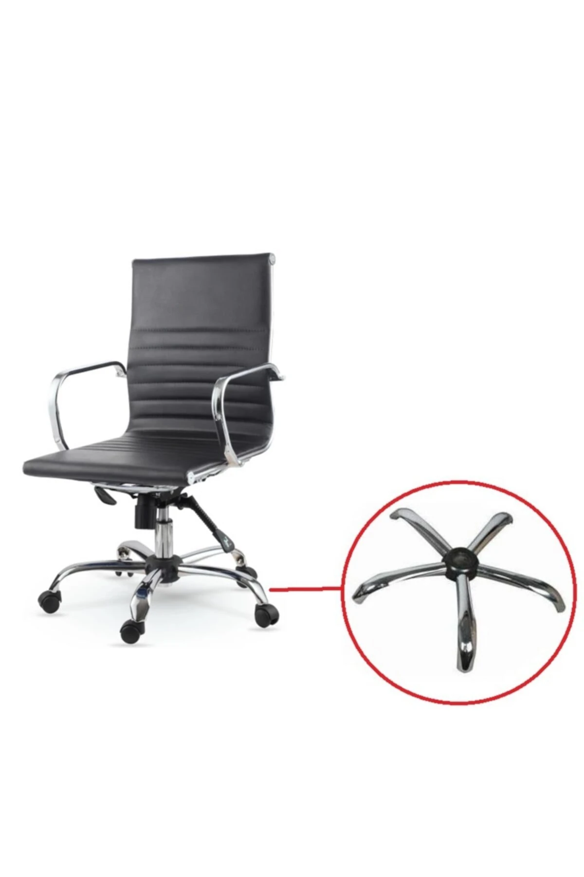 Gri Metal Yıldız Ayak