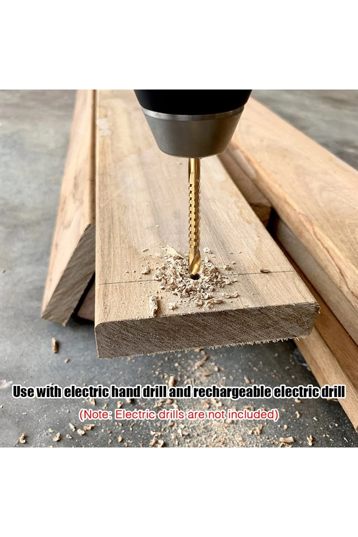 HSS havşa matkap ucu Set pah kırma  raybalama ve titanyum kaplı adım matkap ucu Kozalak kesici