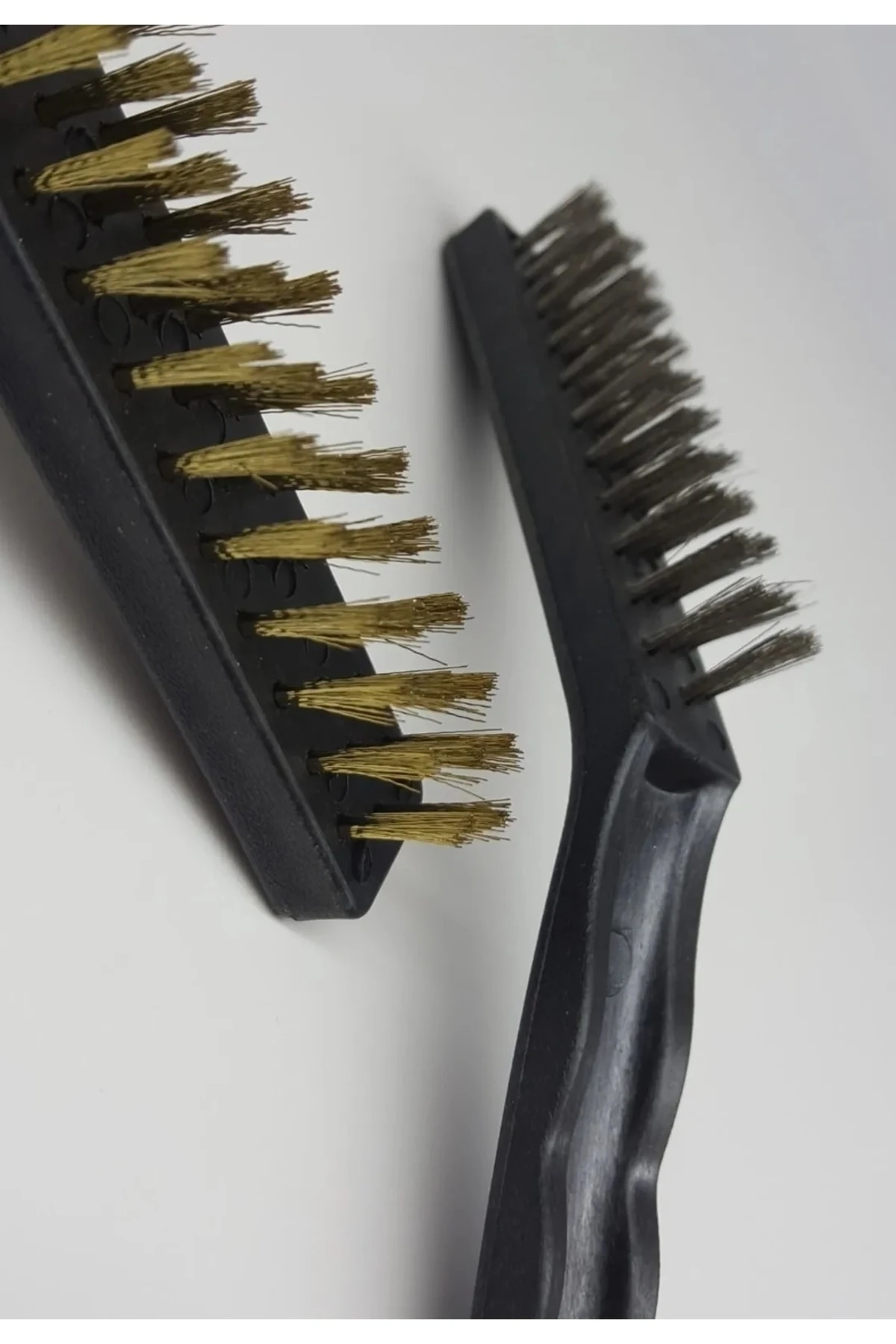 Profesyonel Saplı Tel Fırça Seti Çelik Ve Bakır Fırça Derz Lavabo Mutfak Buji Pas Kir Temizleyici