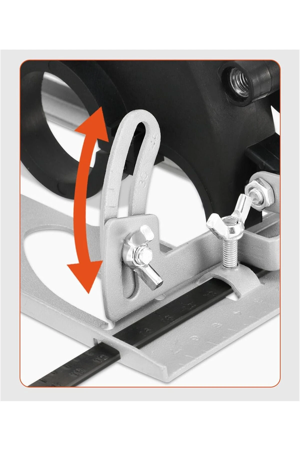 Açılı Avuç Taşlama Tutucu 45°ayarlanabilir Taşlama Standı Siprel Tutucu Kesici Destek Braketi