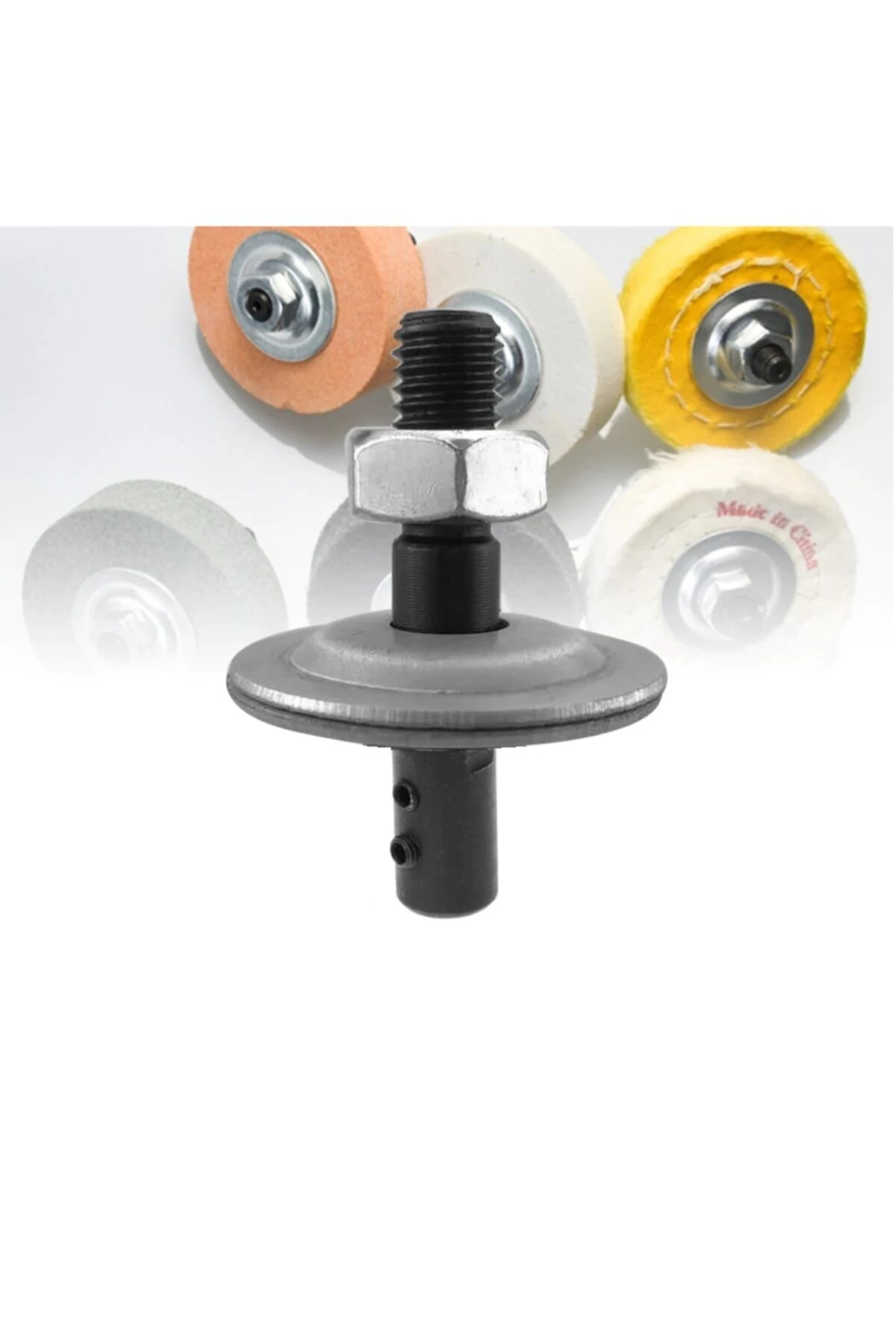 Motor Için Bağlantı Şaftı Somunlu Kaplin Mandren Adaptör 5mm 6mm 8mm Mil Uyumlu 3lü Bağlama Mili