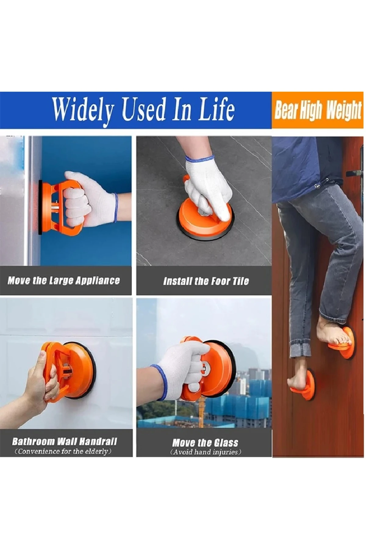 Fayans sermik cam plaka Tutucu vakumlu vantuz araç Kaporta tampon Çökük çıkartma Vantuzu 2li