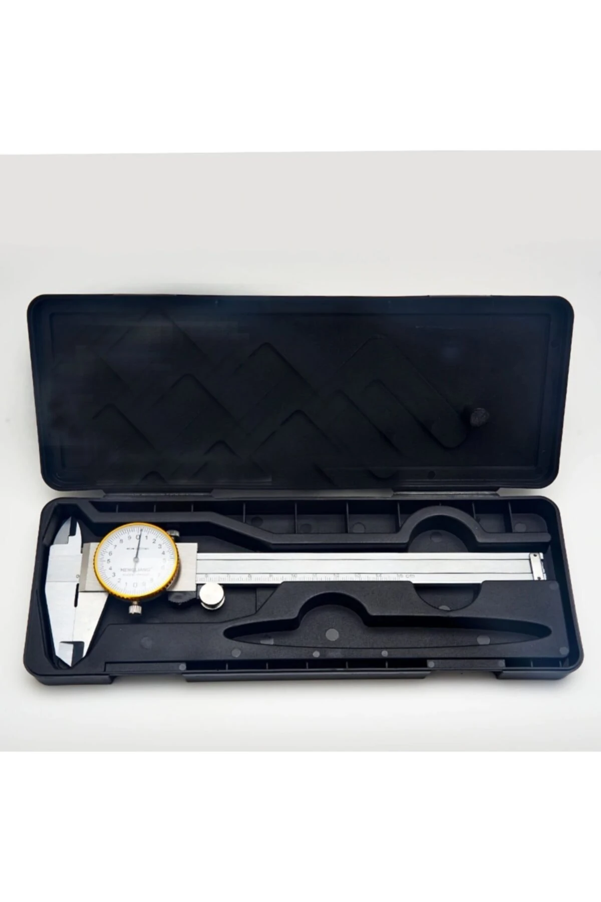 Hassas Göstergeli Kumpas Paslanmaz Çelik Sürmeli Kaliper Ölçer Mikrometre 150mm / 0.02mm