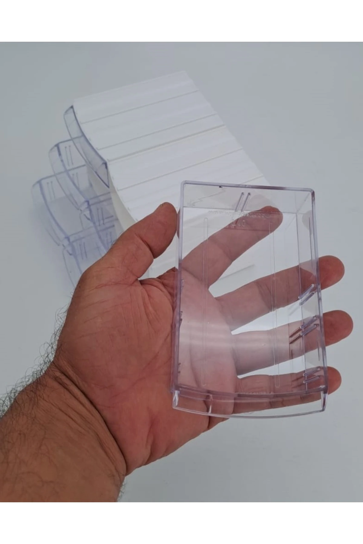 Şeffaf Çekmeceli Organizer Kutu 6 Kutu Dremel Gravür Boncuk Mücevher Saklama Kutusu düzenleyici