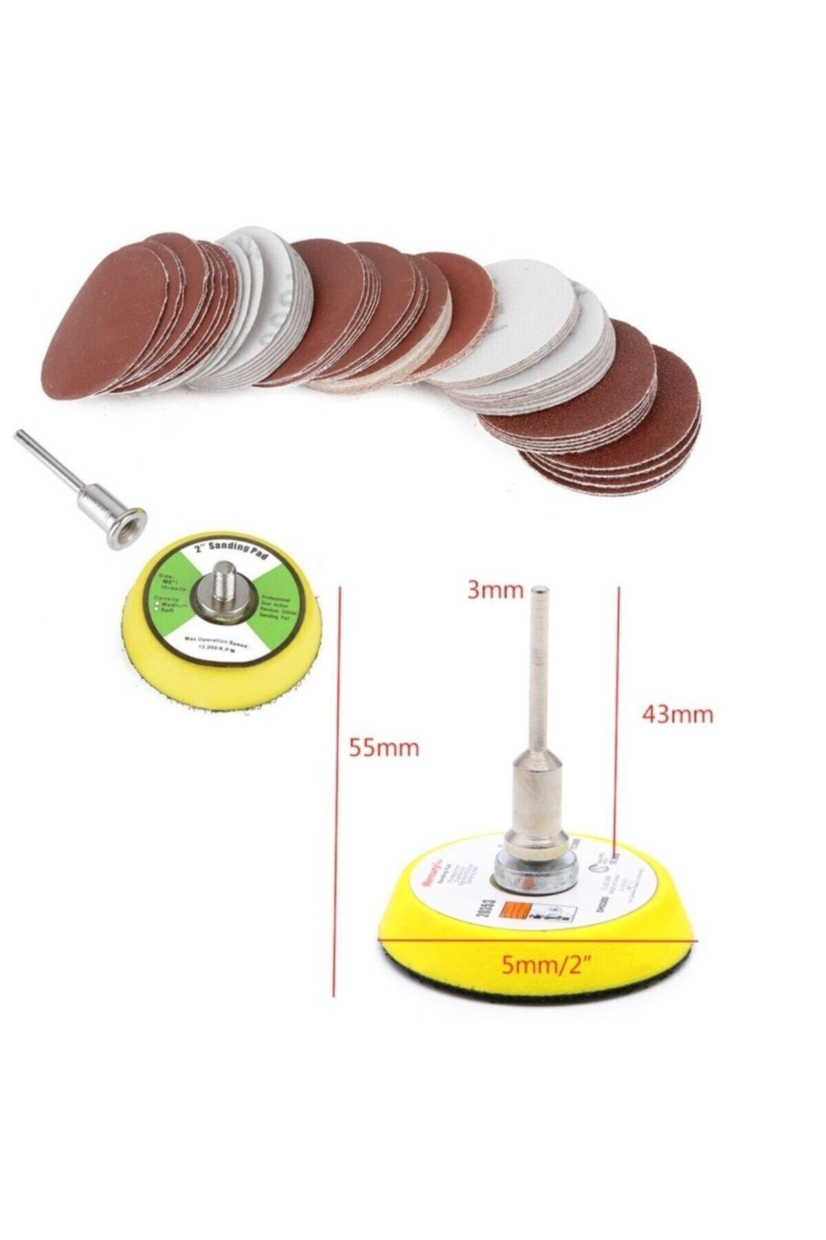 Dremel Proxxon Lotus Swazer Banco Mac Allister Hobi Makinesi Uyumlu Cırt Zımpara Seti 10'lu