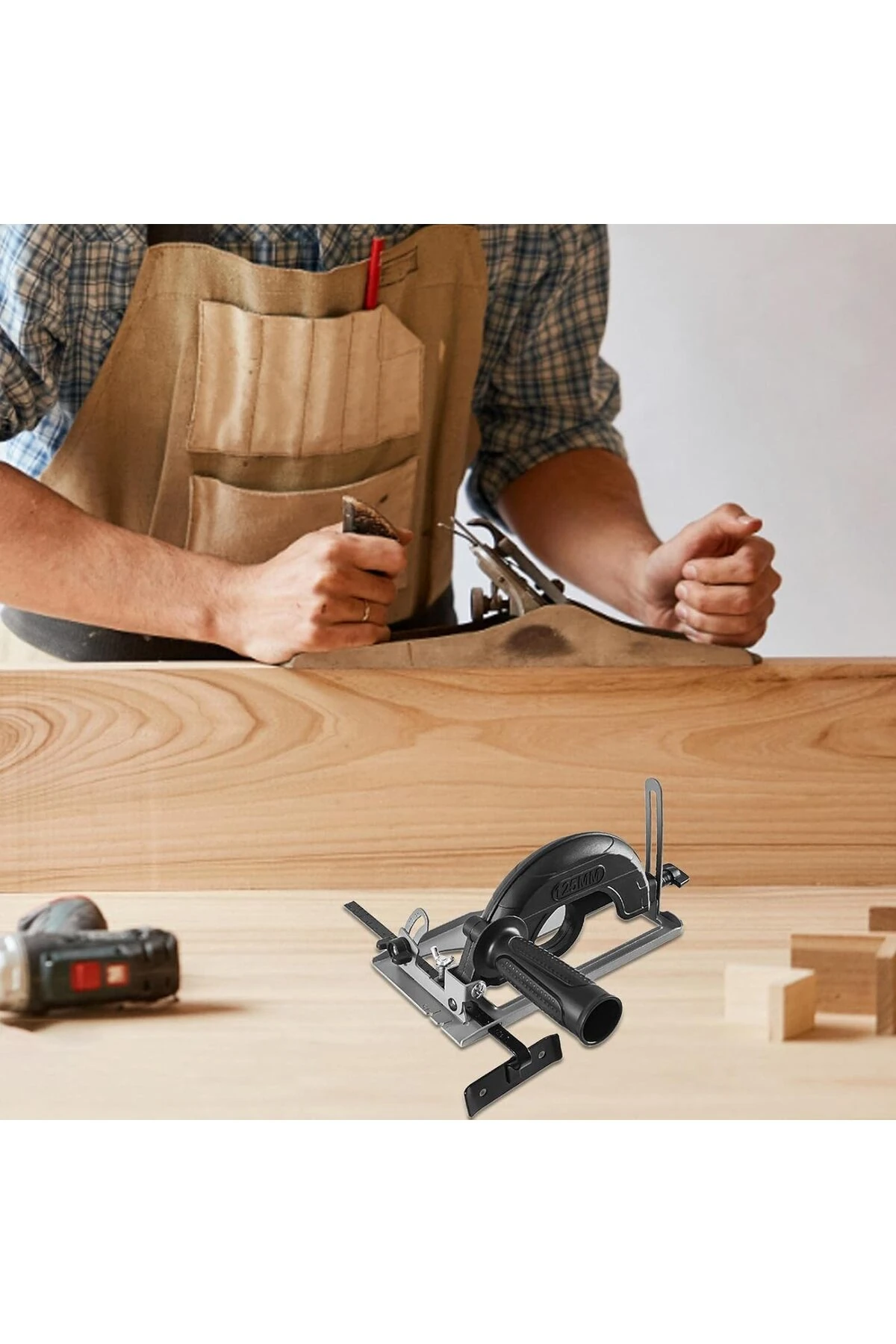 Açılı Avuç Taşlama Tutucu 45°ayarlanabilir Taşlama Standı Siprel Tutucu Kesici Destek Braketi