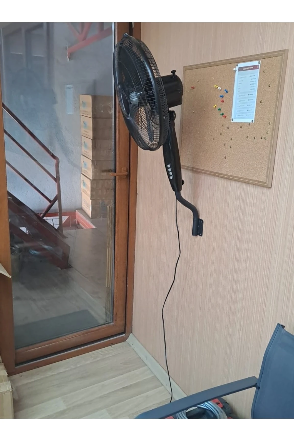 Ayaklı Vantilatörü Duvar Vantilatörüne Dönüştürme Aparatı Duvar Montajlı Hava Pervanesi için Braket