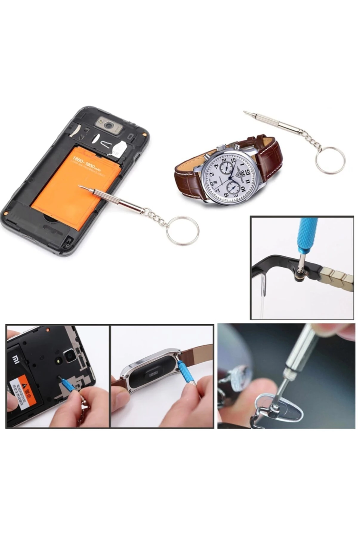 Anahtarlık Mini Tornavida