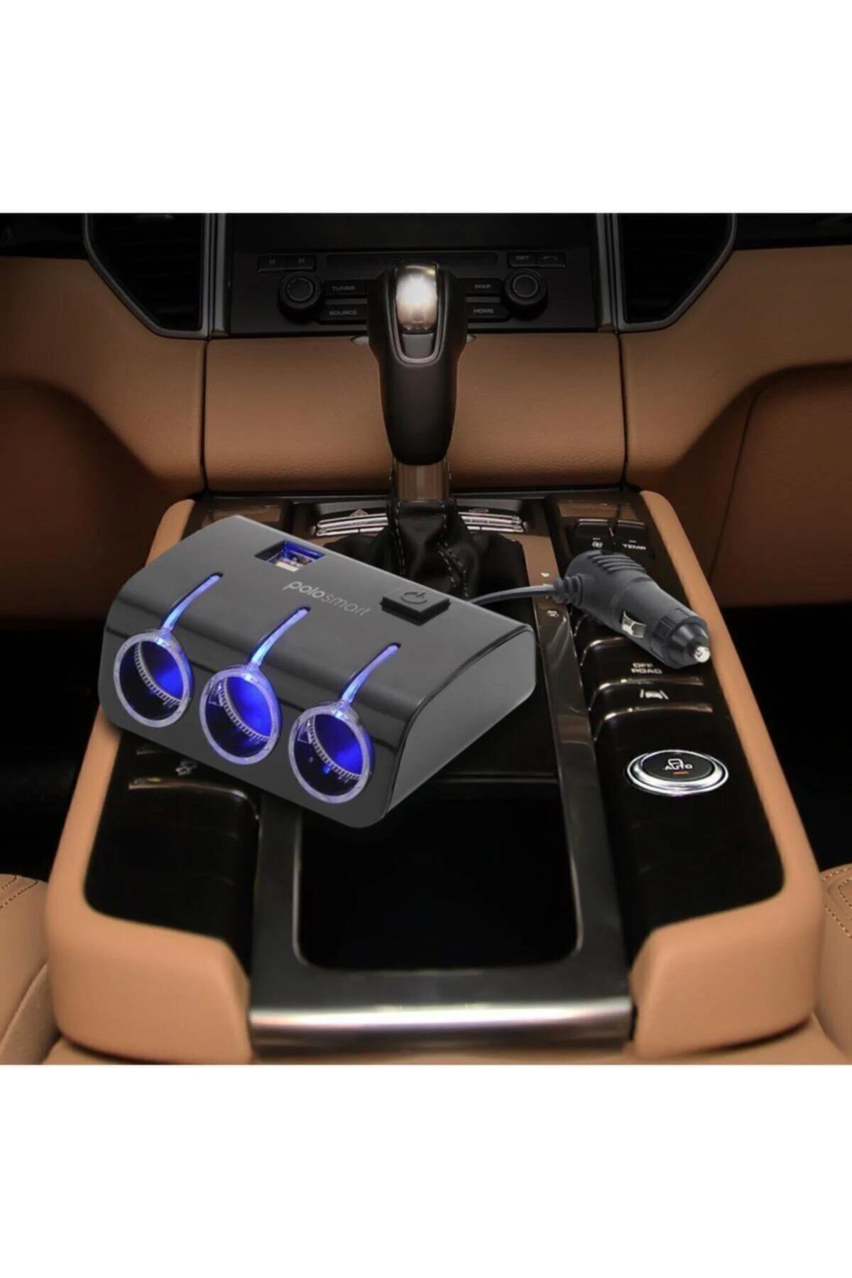 Triplex 3 Girişli Araç Çakmak Çoklayıcı Psm56