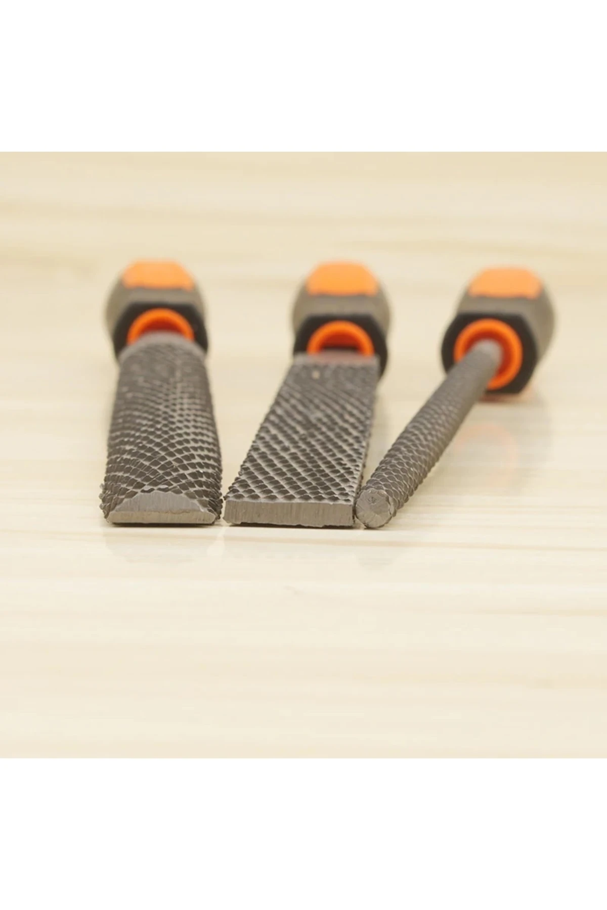 3 Adet Ahşap Törpü Takımı