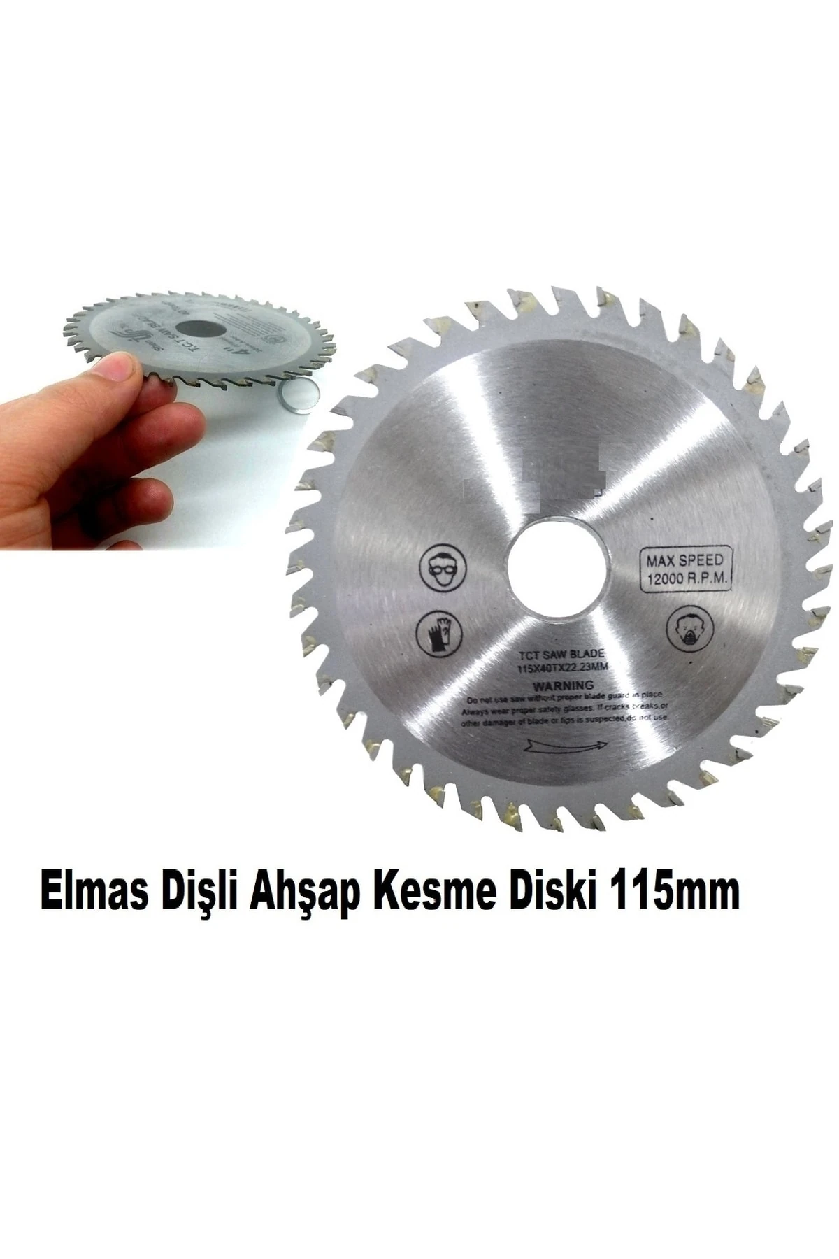 Ahşap Kesme Şekillendirme Disk Seti Zincirli Testere Ve Elmaslı Testere Seti