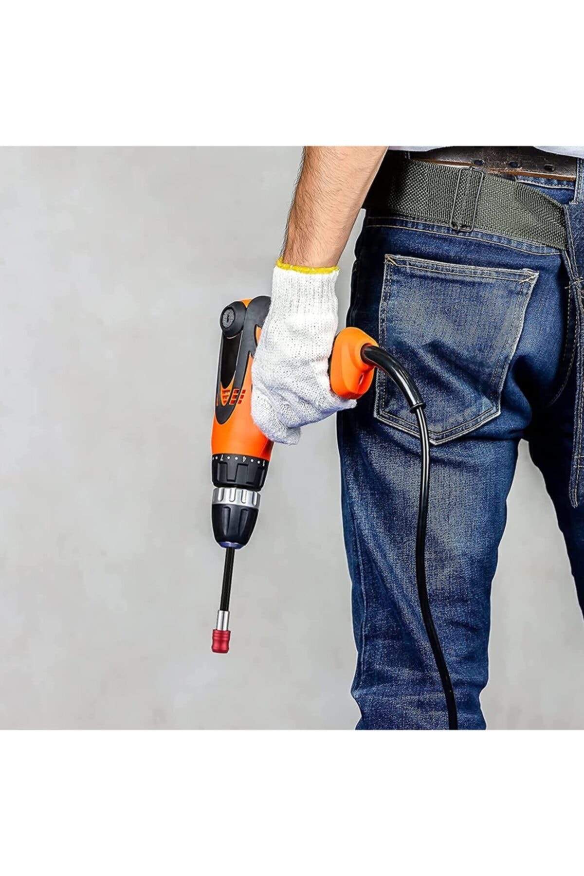 Hızlı Vidalama Adaptörü Altıgen 1/4 Hex Bits Aparatı Şaftlı Manyetik Tornavida Ucu Matkap Bit Tutucu