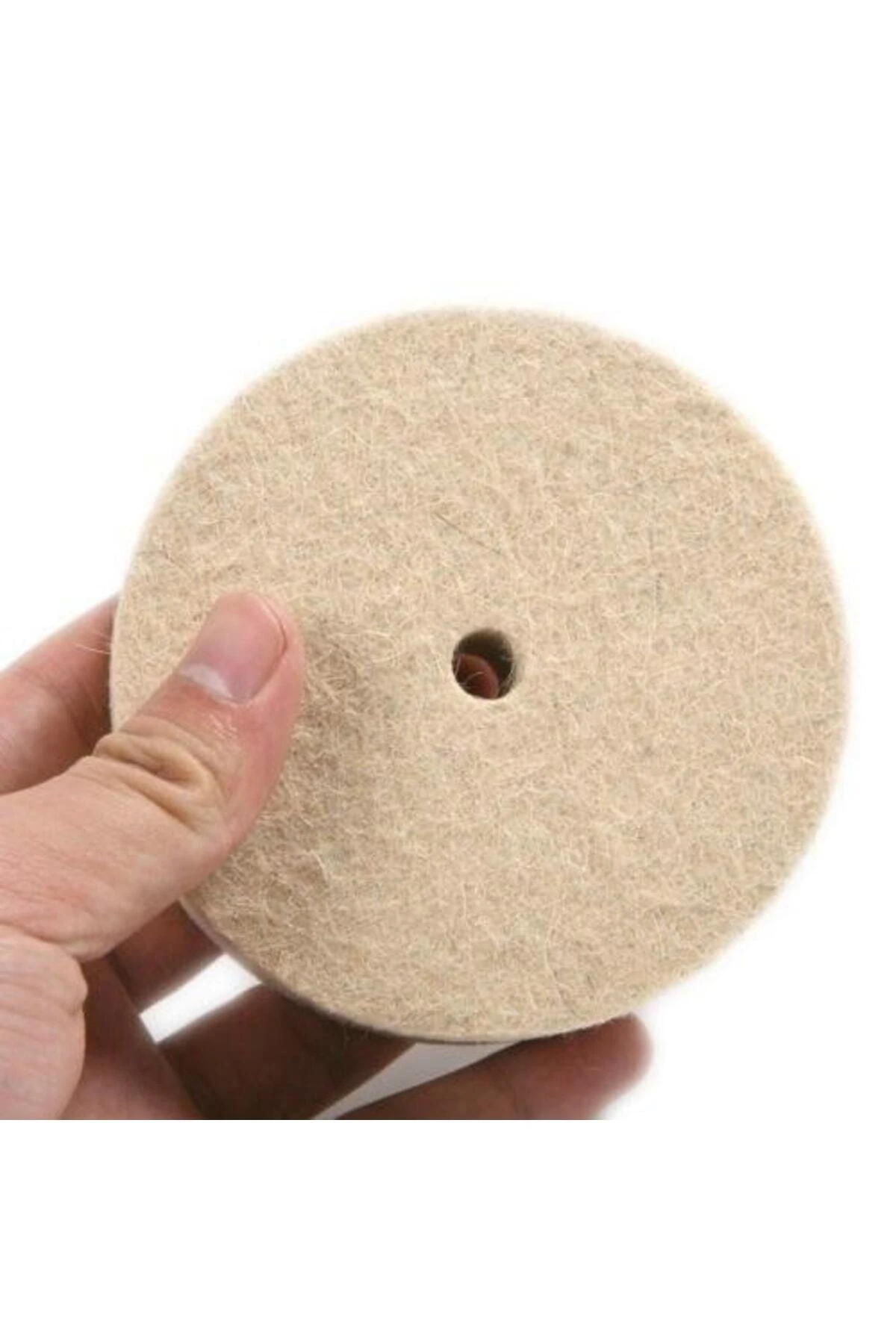 Yıldız Cila Tüm Metaller Için Parlatma Polisaj Pastası Balmumu Macunu 100gr Yün Keçe Seti