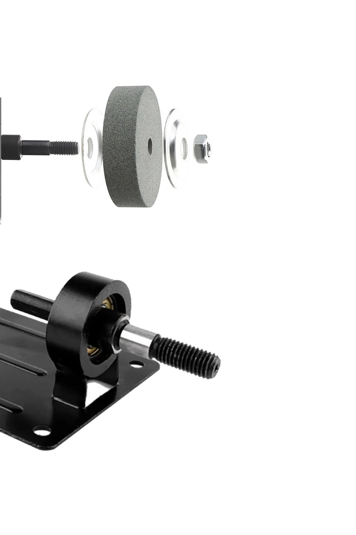 bileme eğeleme parlatma için elektrikli matkap stand değirmen taşı polisaj diski ve braket Tabanı