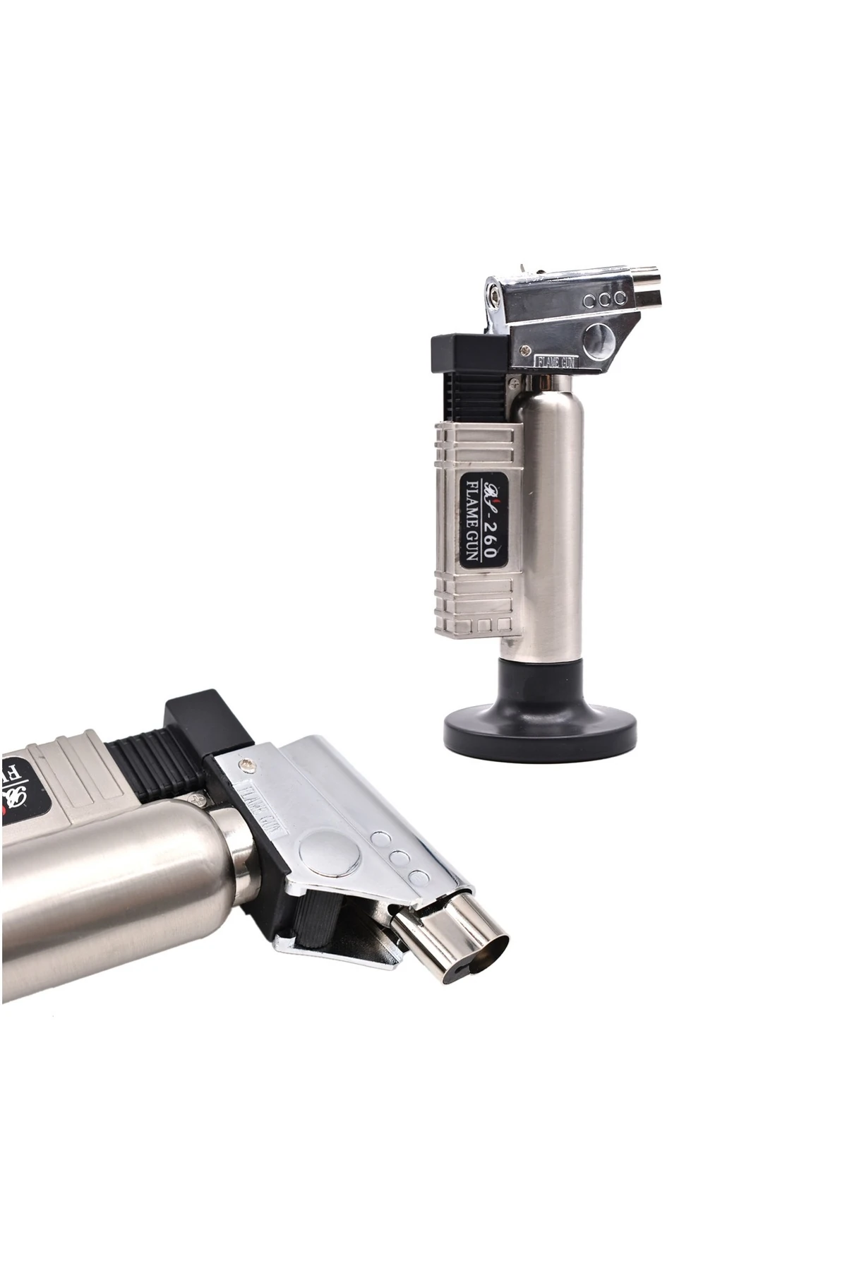 Bs-261 Jet Alev Bütan Gaz Tıbbi Diş Kesme Meşale Çakmak Metal Gövde Çakmak Pürmüz Torch