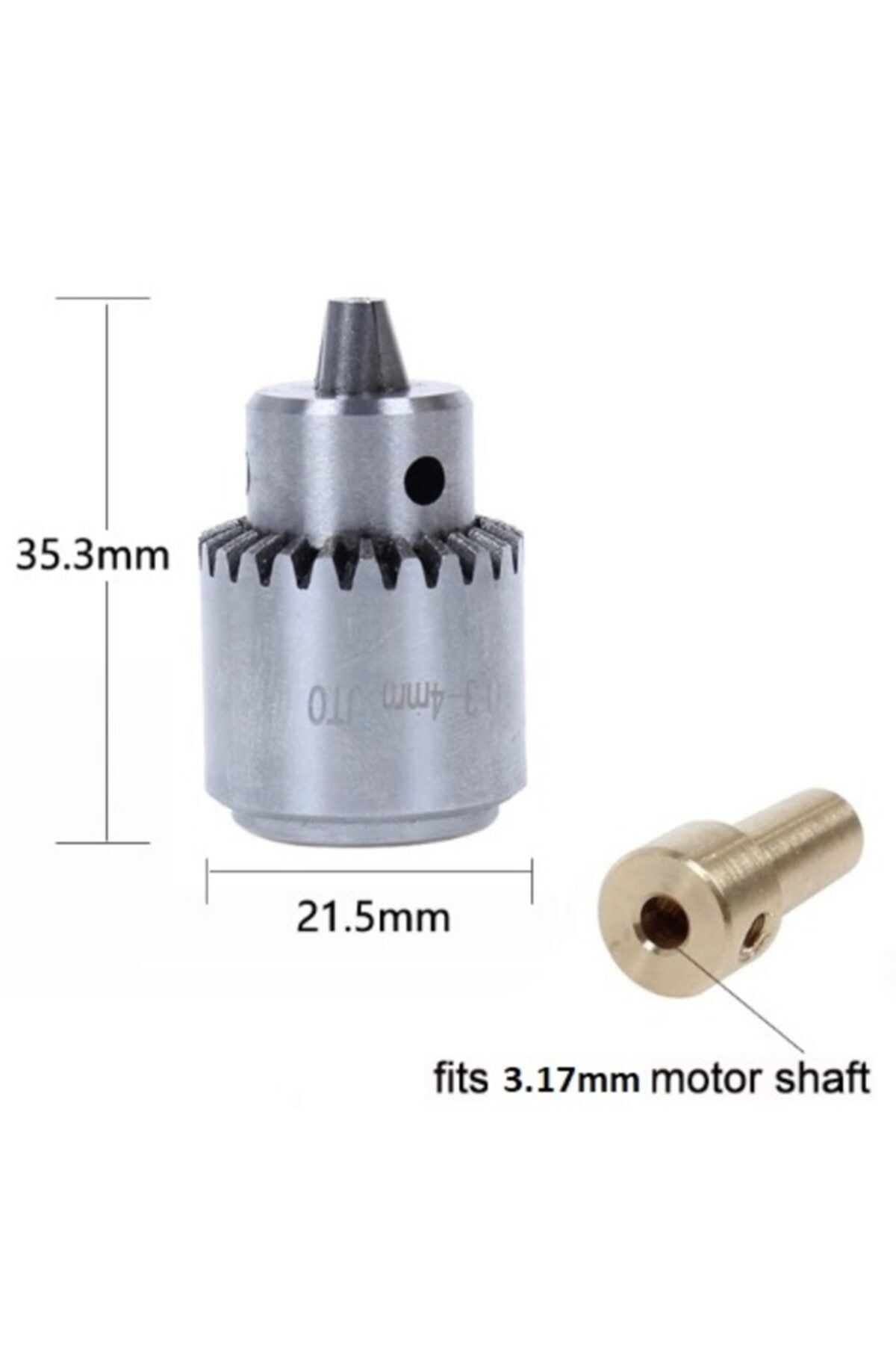 Motor Için Otomatik Mini Mandrel El Sıkmalı Mandren Üniversal Okul Proje Ödev Hobi 3.17 Mil
