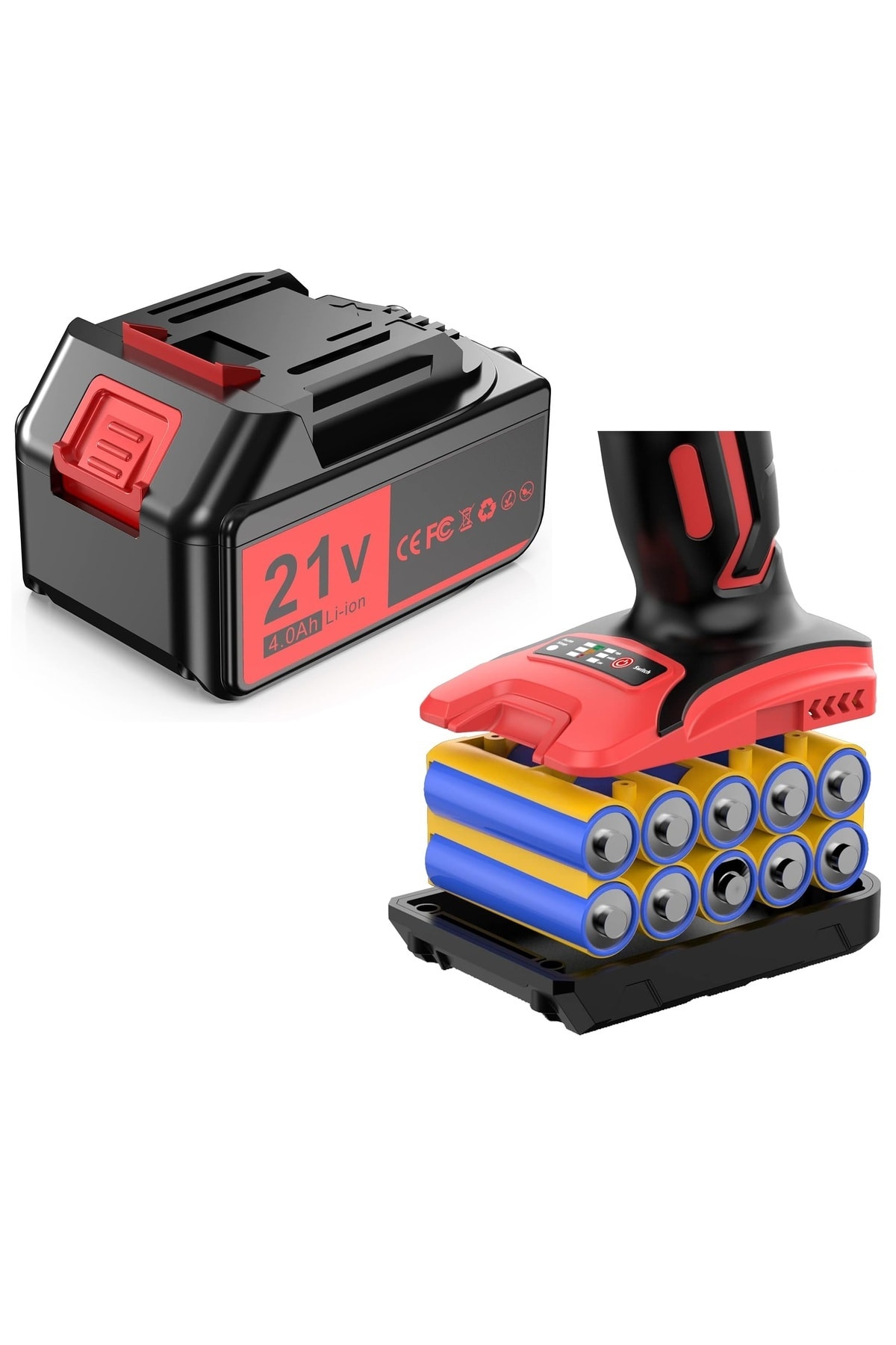 Assur Bn5 Dawrek Chelikbei Kimmer Haktaş Retools Cat Power Crafter Vb. Için Yüksek Kapasite Batarya