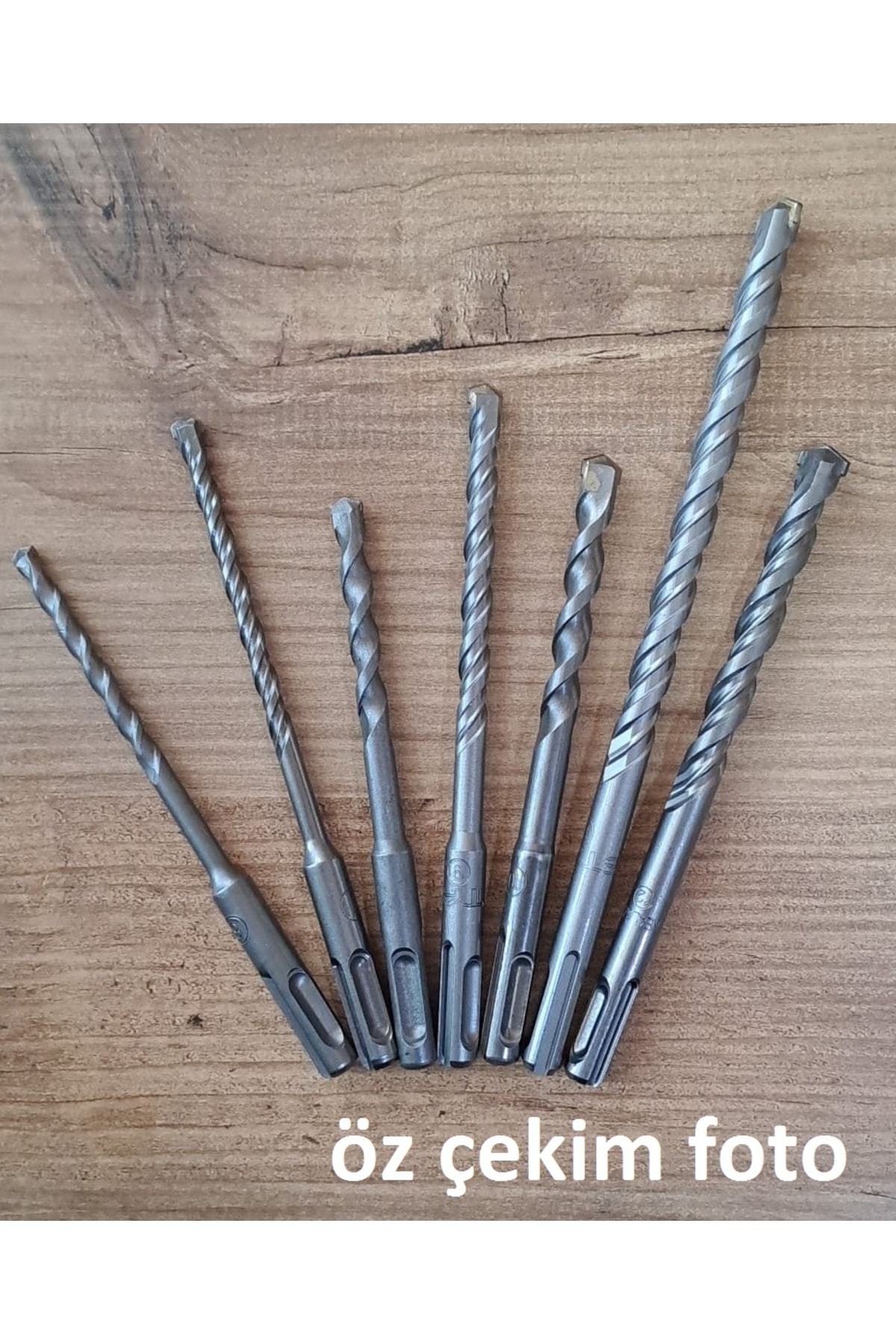 Kırıcı delici hilti için sds plus matkap ucu seti 7 parça 6mm-12mm