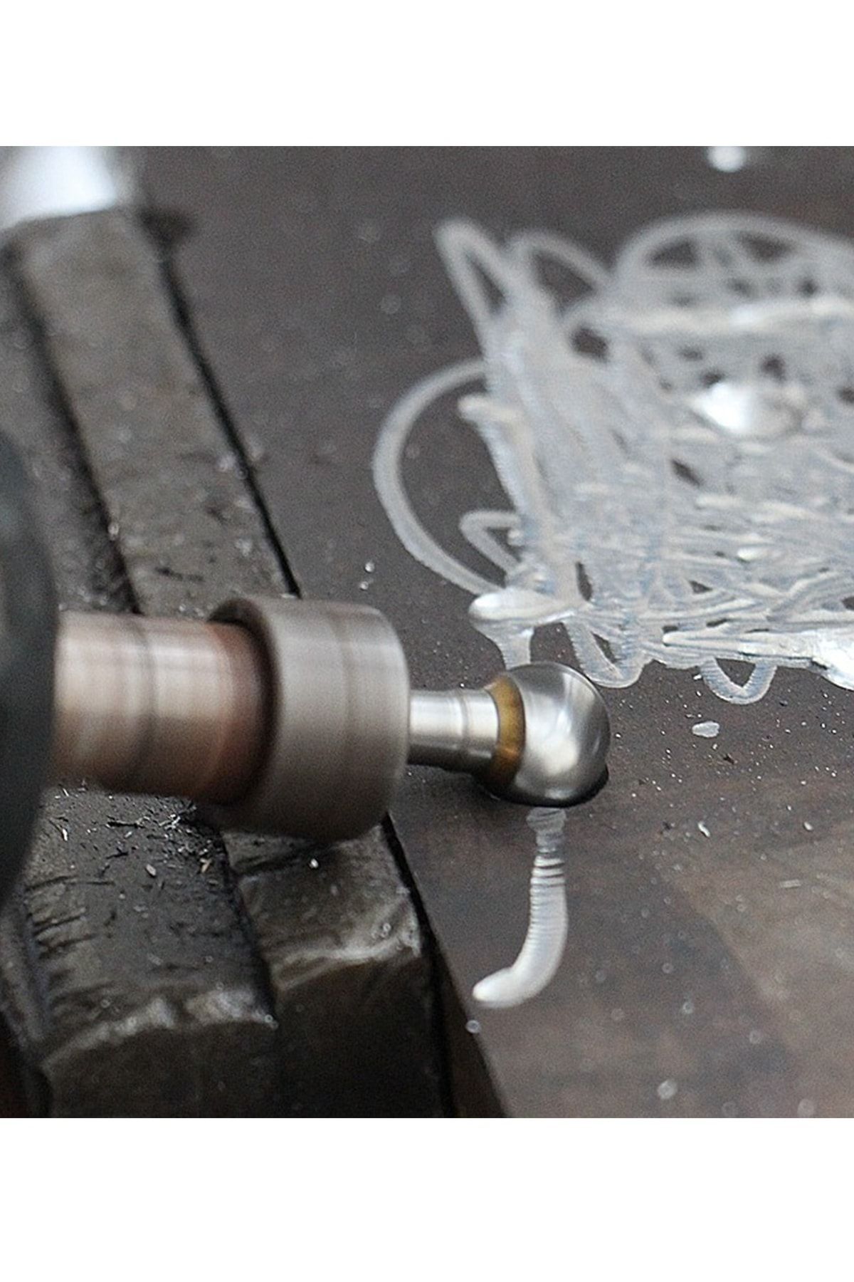 Yoğun Karbür Çelik Tungsten 3mm Cnc Router Dremel Vb. Gravür Makinesi Için Top Carbide Uç