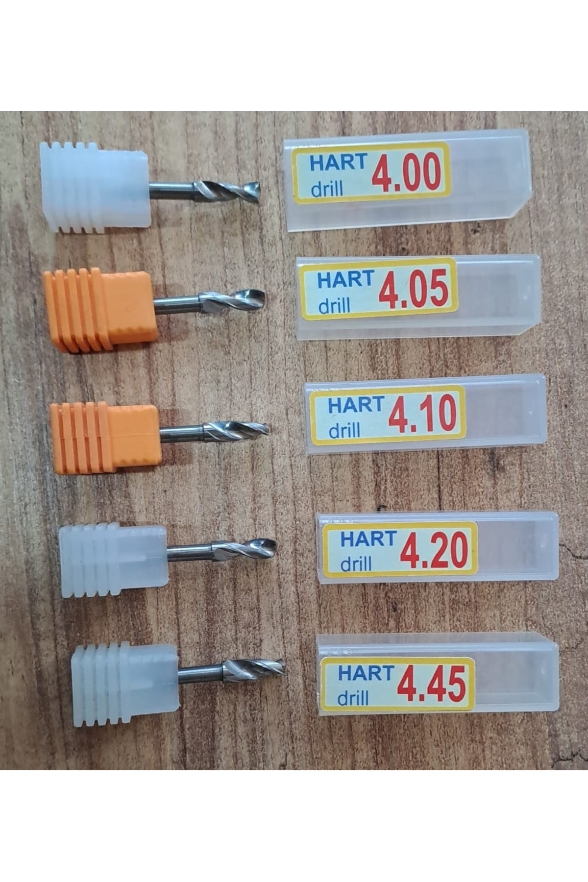 Cnc Metal Sondaj Tungsten Karbür Uç Seti (4.0 - 4.45 ) Matkap Için Hard Drill Bıçak Makine Takımı