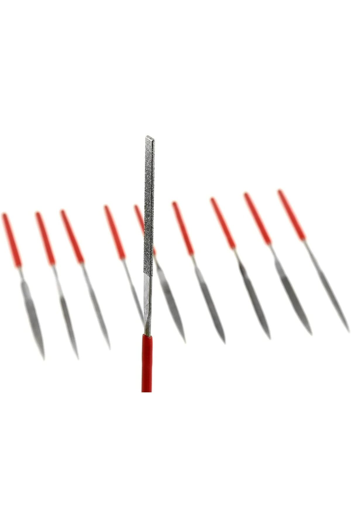 Diamond Elmas Eğe Seti Metal Cam Takı Kuyumcu Hassas Eğeleme Takımı 10 Adet Cam Metal Porselen