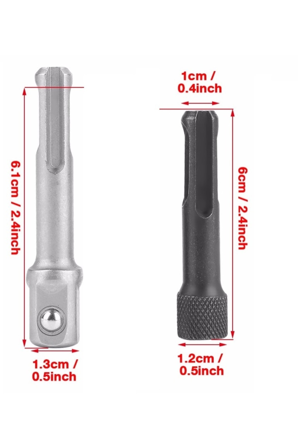 Sds Hilti Kırıcı Delici Lokma Adaptörü Ve Altıgen Bits Vidalama Adaptör Seti Dönüştürücü Set