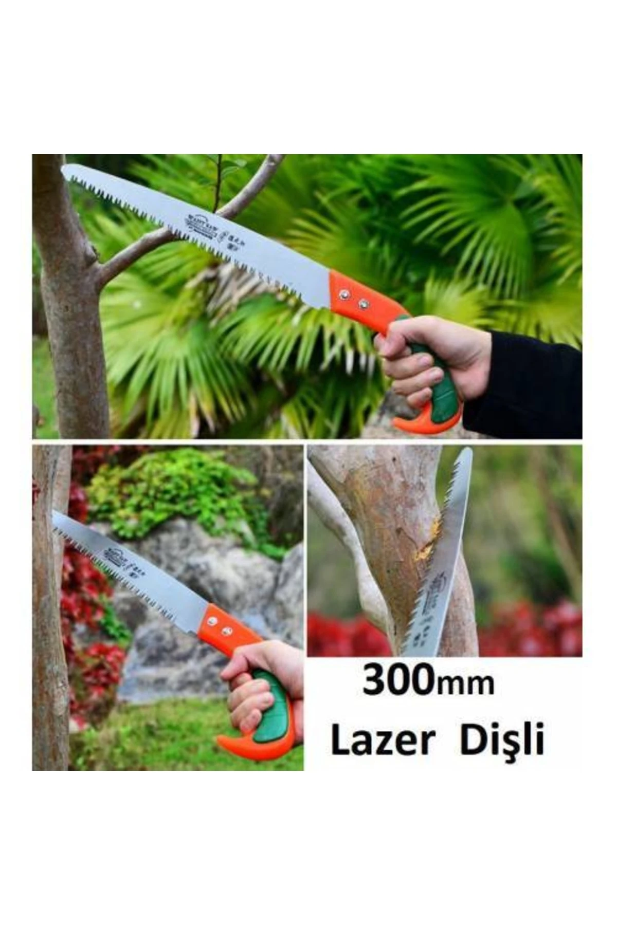 Bahçe Bağ Budama Makası Ağaç Dal Kesme Testeresi Ot Orak Tırpan Bileme Taşı