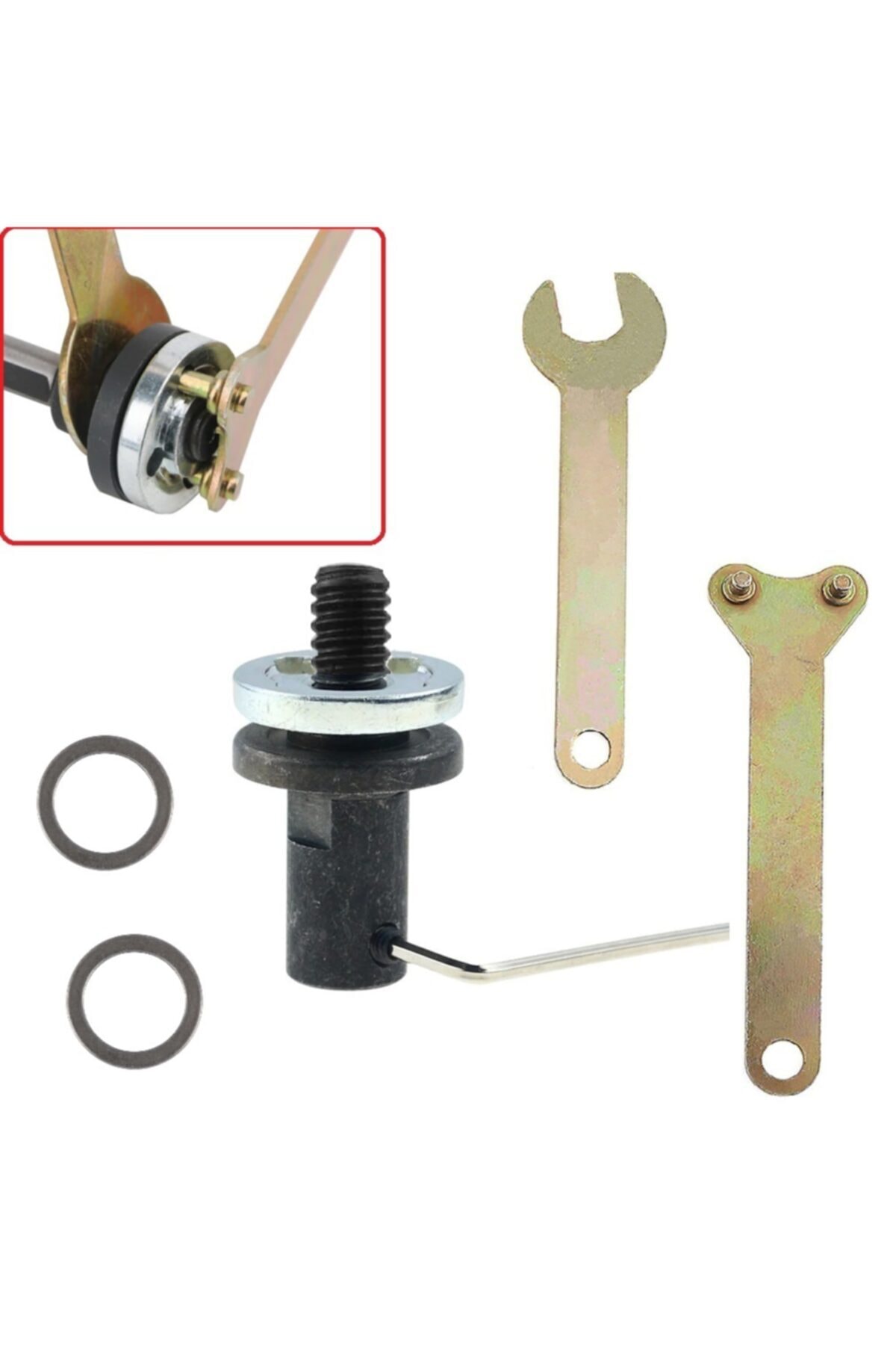 5mm Motor Mili Için Bağlantı Şaftı Somunlu Anahtarlı Kaplin Seti Disk Bağlama Adaptörü Okul Proje