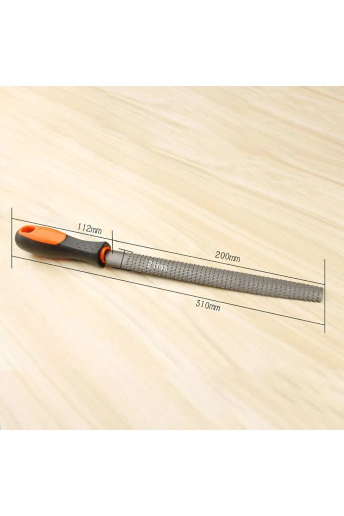 Balık Sırtı 32 Cm Ahşap Törpü Eğe Plastik Saplı Torpü Yüksek Kalite Törpüleme