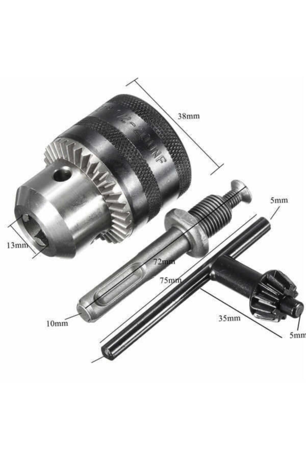 Kırıcı Delici Sds Plus Mandren Mıknatıslı Bits Adaptör Sds Metal Mandrel Seti