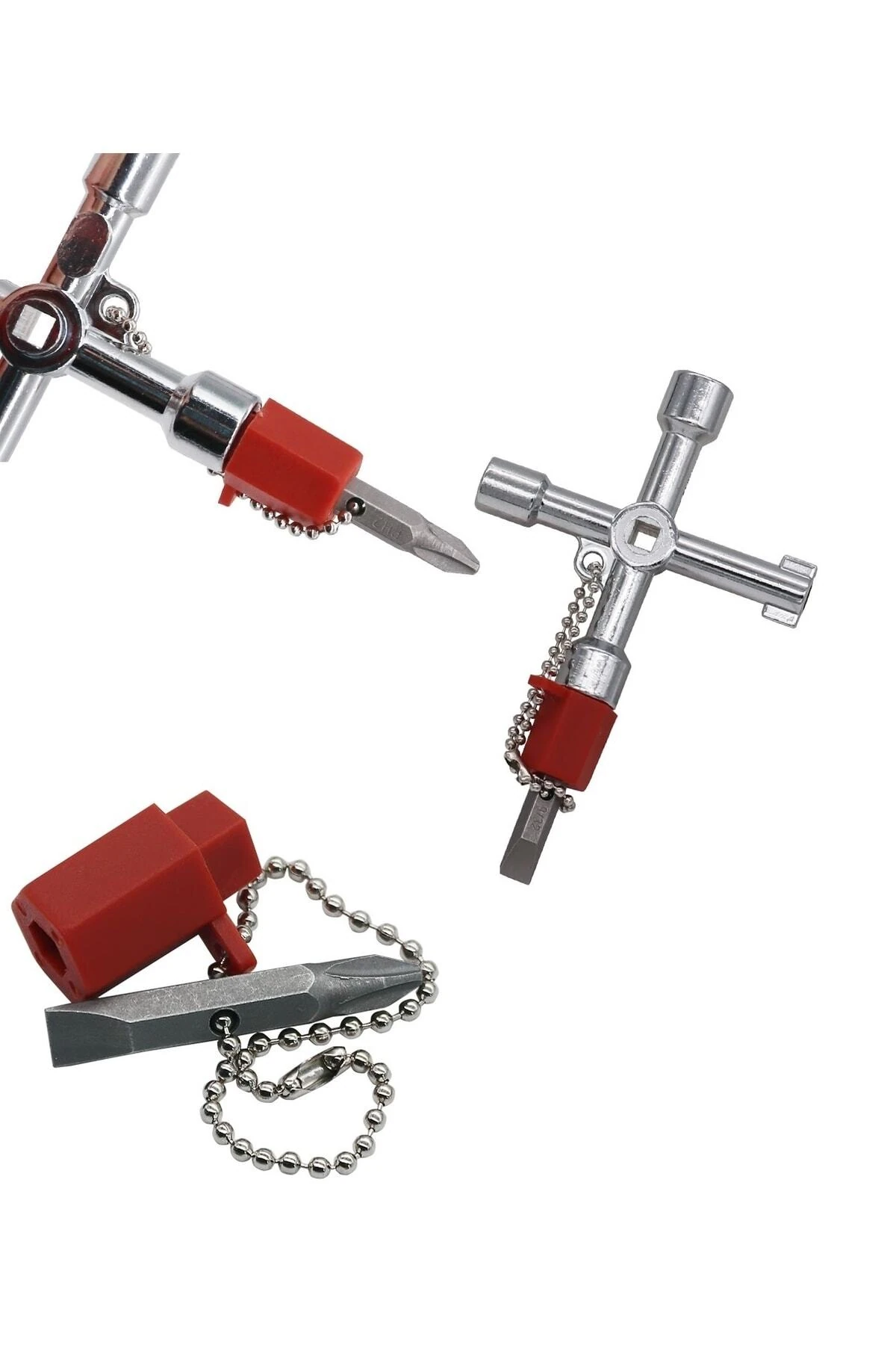 Pano Aanahtarı Istavroz Metal Pano Kilit Anahtarı Extra Bits Uçlu Elektrik Kumanda Dolabı Fonksiyonl