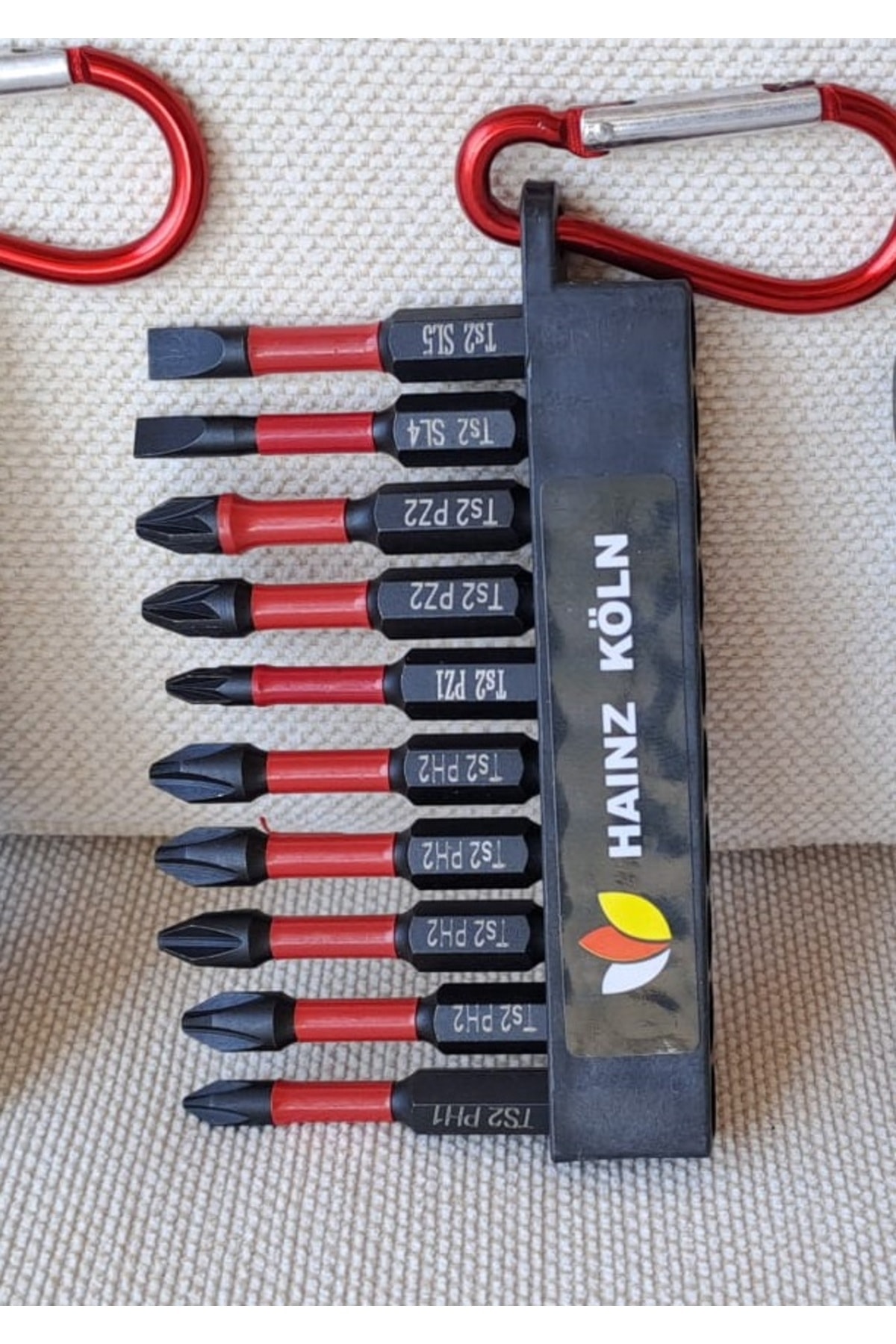 Yıldız Düz Vidalama Uç Seti Hex Bits uç takımı Manyetik uzatma Adaptörlü 12 Parçalı Set
