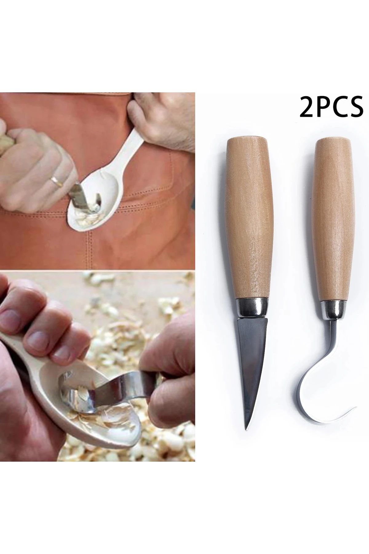 Ahşap Kaşık Oyma Seti Ahşap Şekillendirici Kuksa Oyma Set Profesyonel Ahşap Aşındırıcı