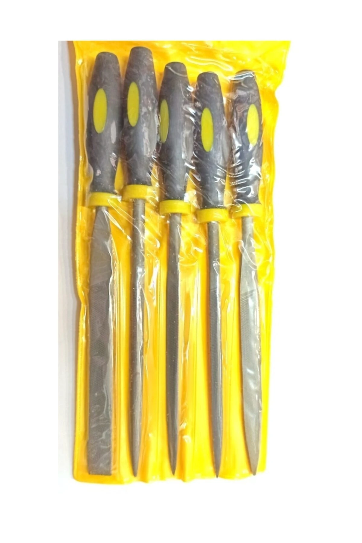 5 Adet Metal Ahşap 180 Mm Eğe Seti