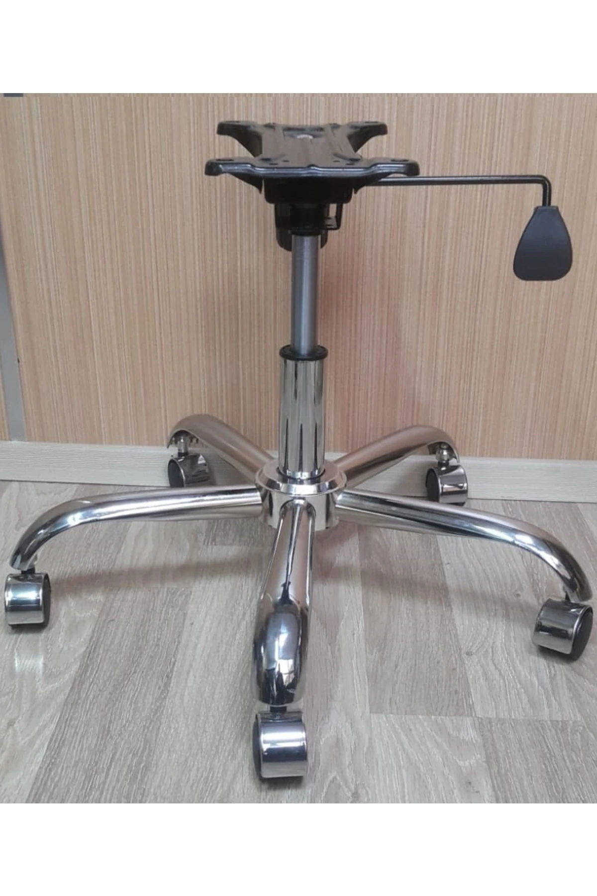 Ofis Koltuk Tekerleği Krom Görünümlü Lüx Tekerlek 5li Set Yüksek Kalite